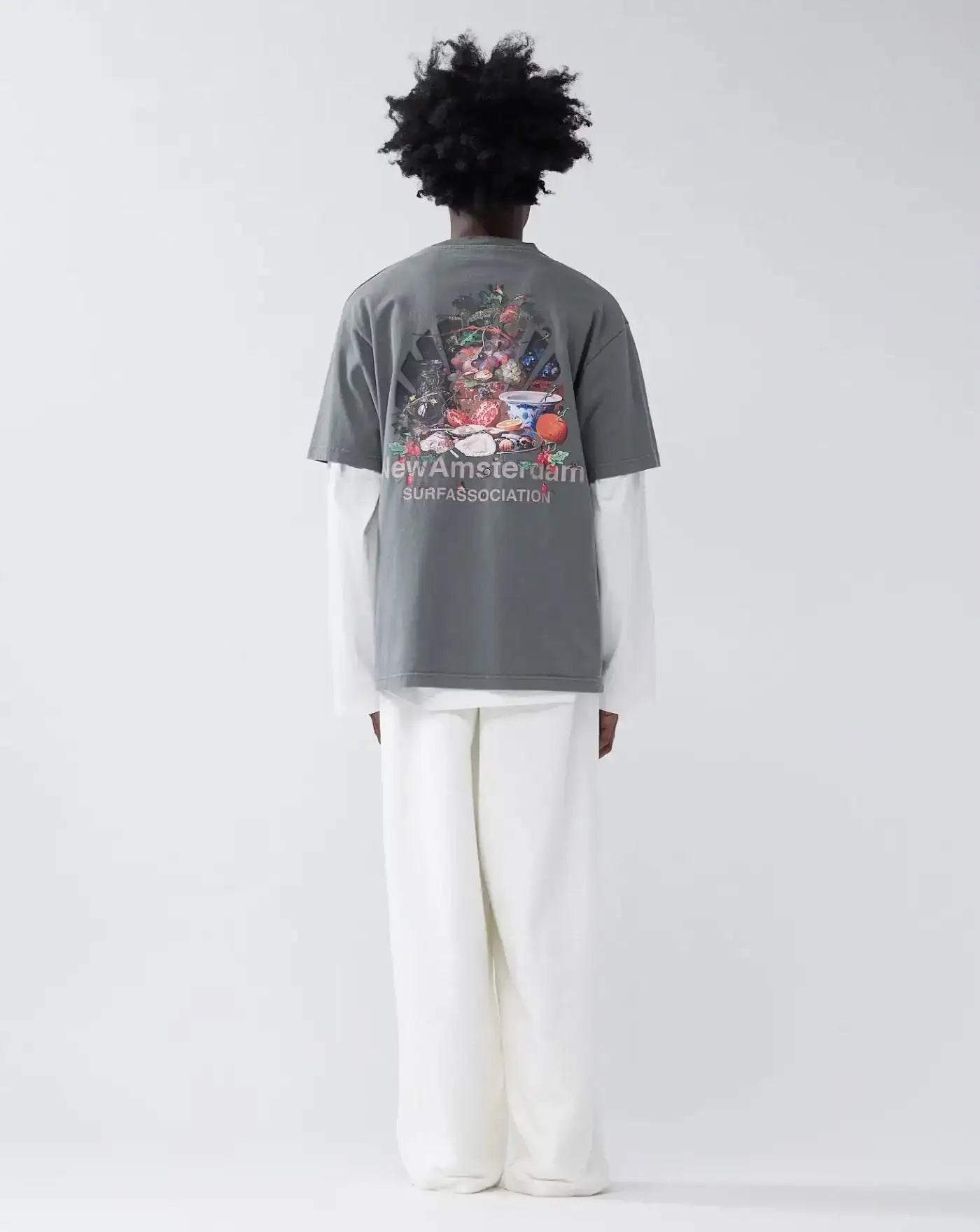 Camiseta New Amsterdam Buffet Tee 2502076003 GREEN NEW AMSTERDAM