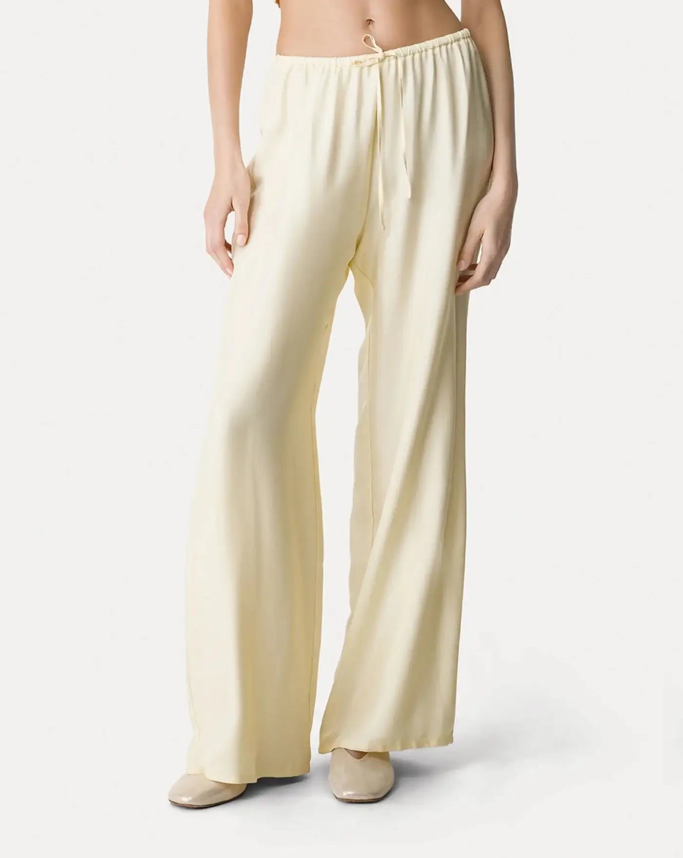 Pantalon Forte Forte Viscose Twill Drawstring Trousers 14854 0010 FORTE FORTE