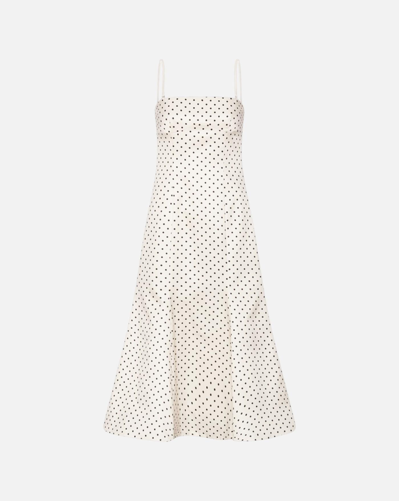 Vestido Rotate Polka Dot Midi Dress 116524803 803 DOT AOP ROTATE