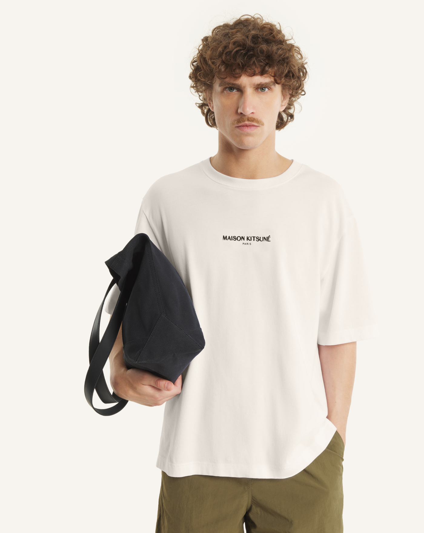 Camiseta Maison Kitsune Paris Confort QM00100KJ7025 0063 MAISON KITSUNE