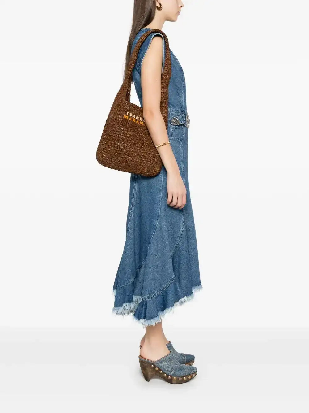 Bolso Isabel Marant Praia Small PP0181FAB1X17M 50BW ISABEL MARANT