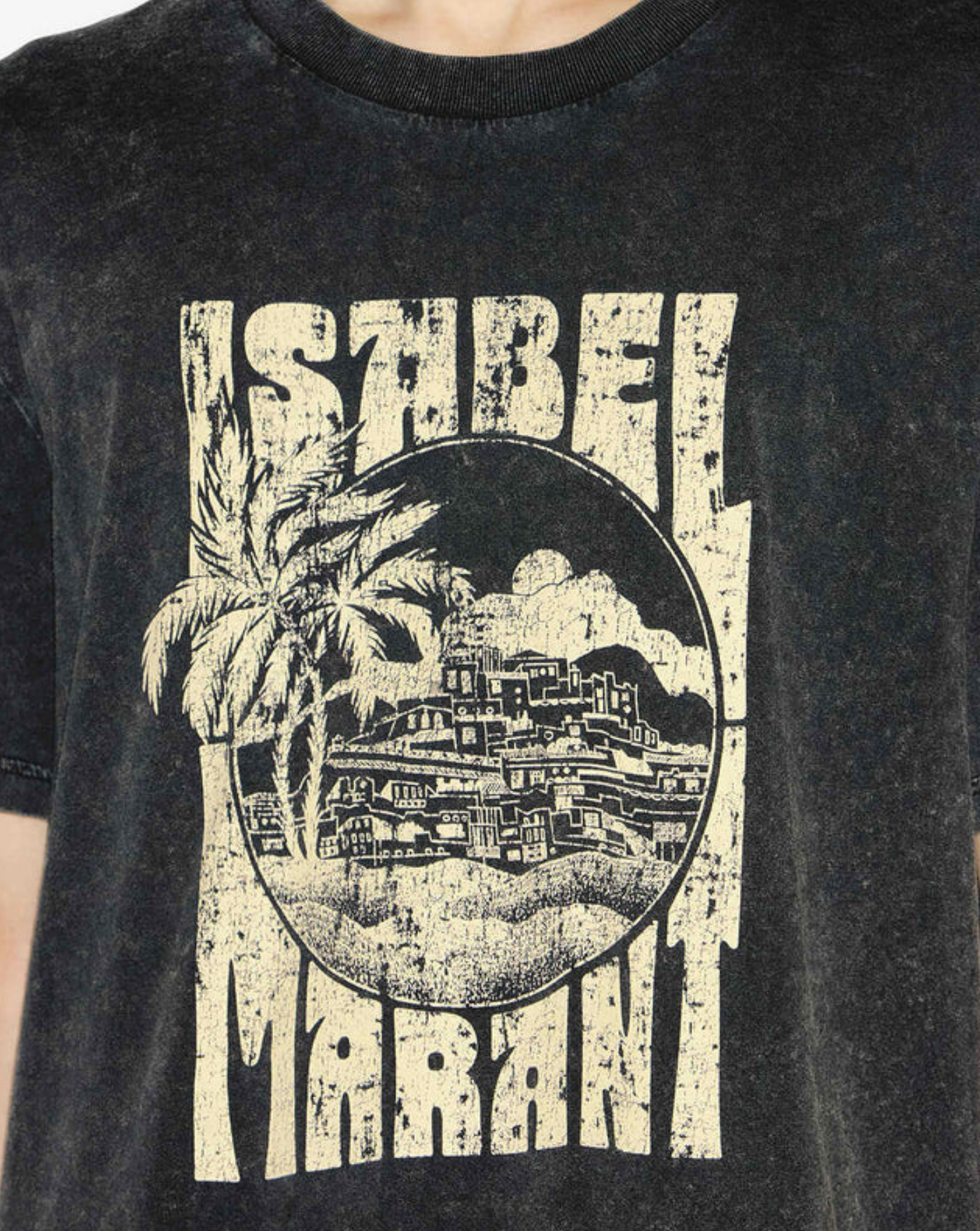 Camiseta Isabel Marant Honore TS0052HB C3N09H 02FK ISABEL MARANT