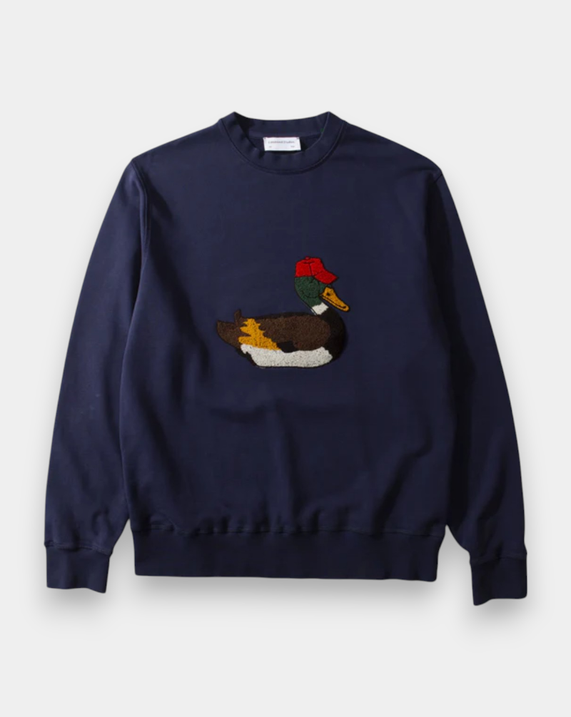 Sudadera Edmmond Duck 1264002590 PLAIN NAVY EDMMOND