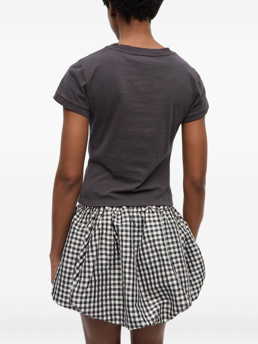 Camiseta Ganni Poodle Baby T4239 252 GANNI