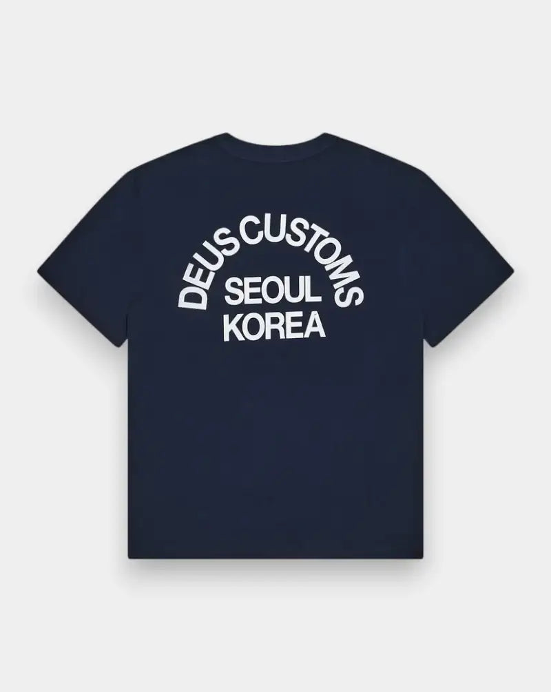 Camiseta Deus Ex Machina Beams Tee DMF251271C NAVY DEUS EX MACHINA