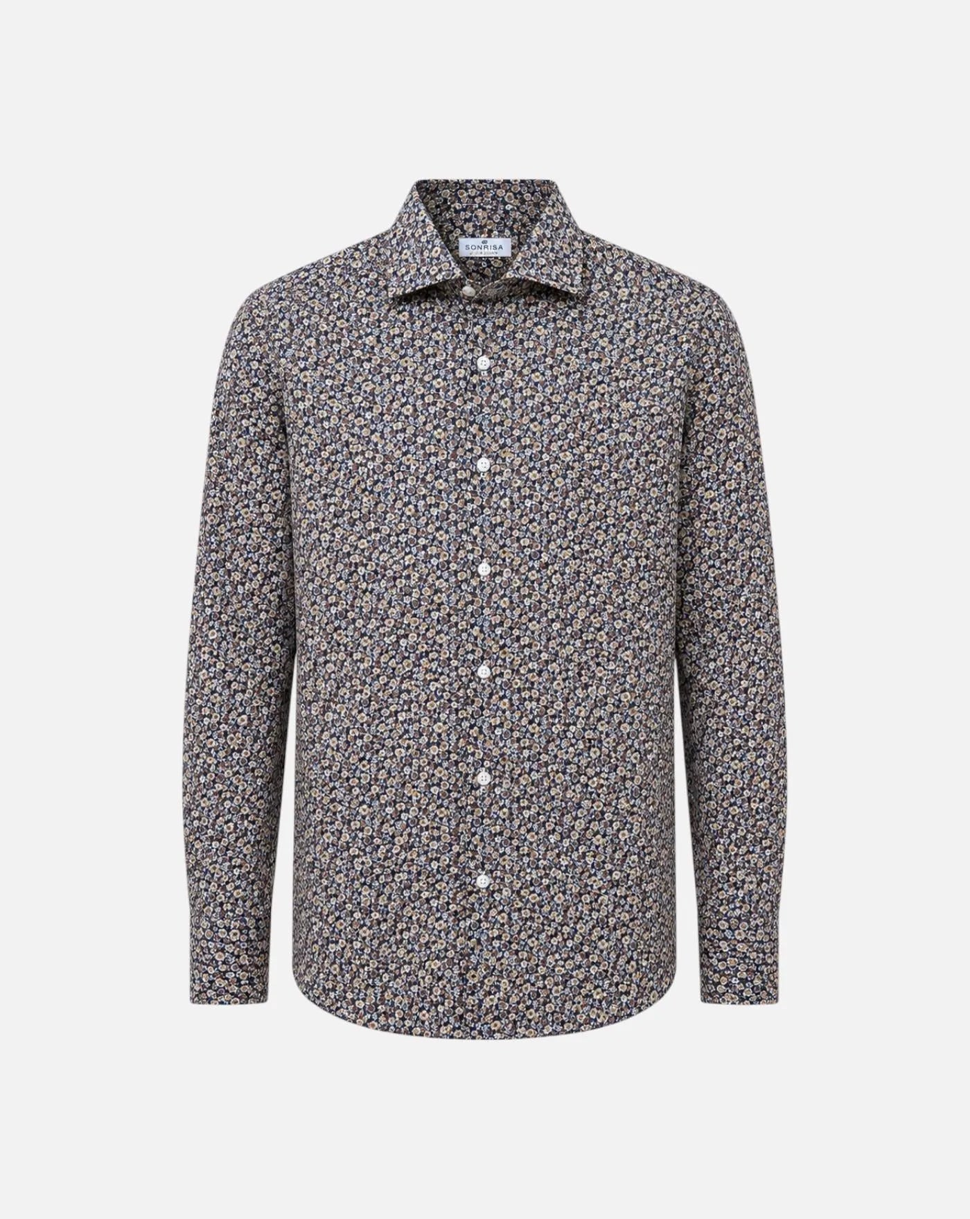Camisa Sonrisa Estampado FIORP9 T2057 03 88 SONRISA