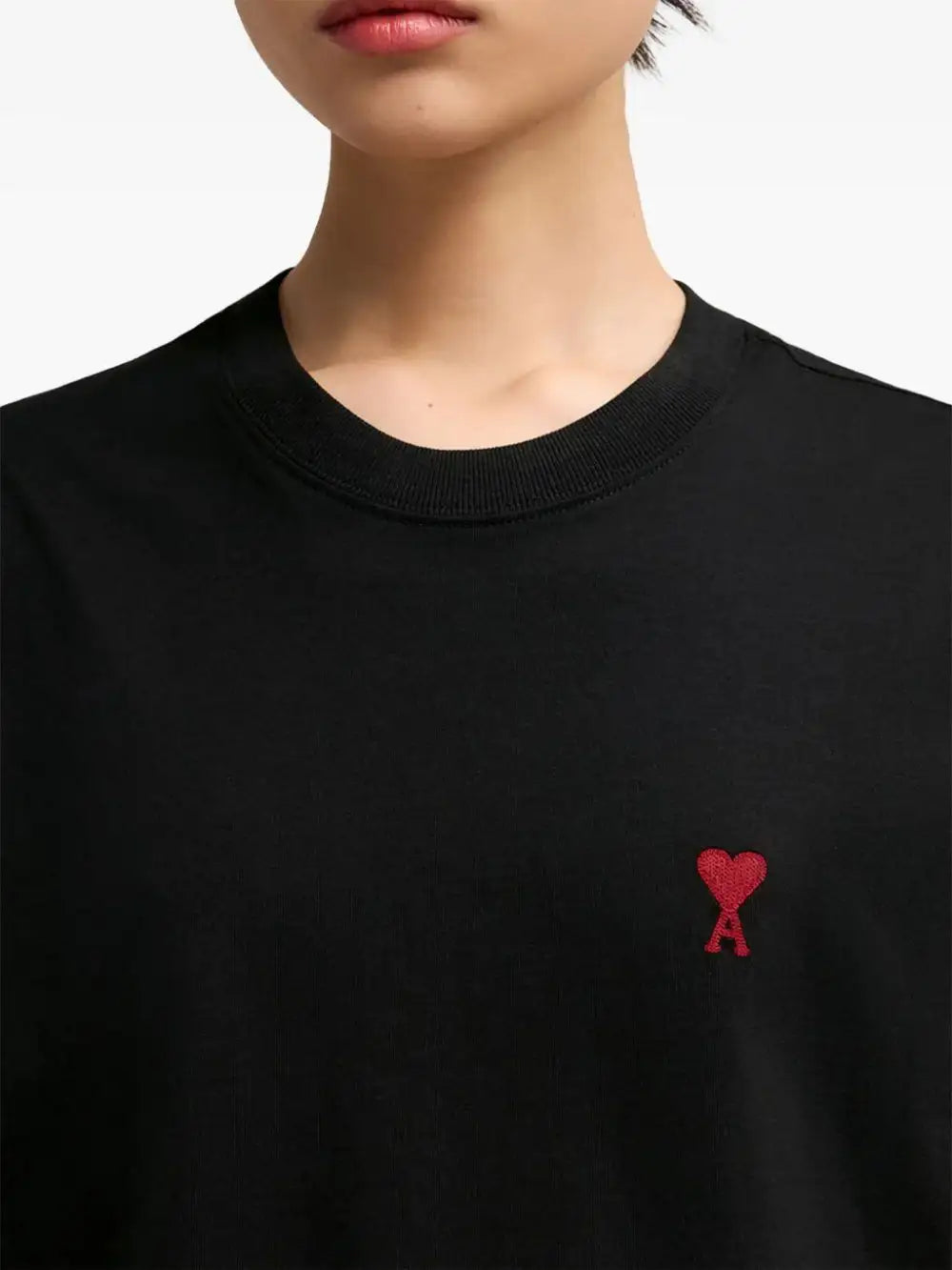 Camiseta Ami Paris Ami de Coeur BFUTS035724 001 AMI PARIS