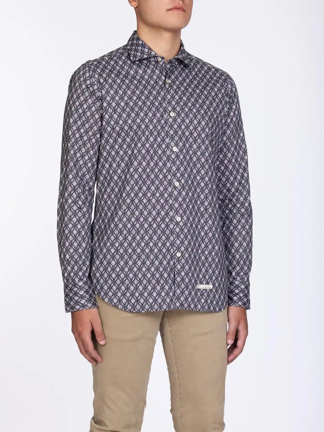 Camisa Tintoria Mattei Estampado 1RCRNJWFX1 25 TINTORIA MATTEI