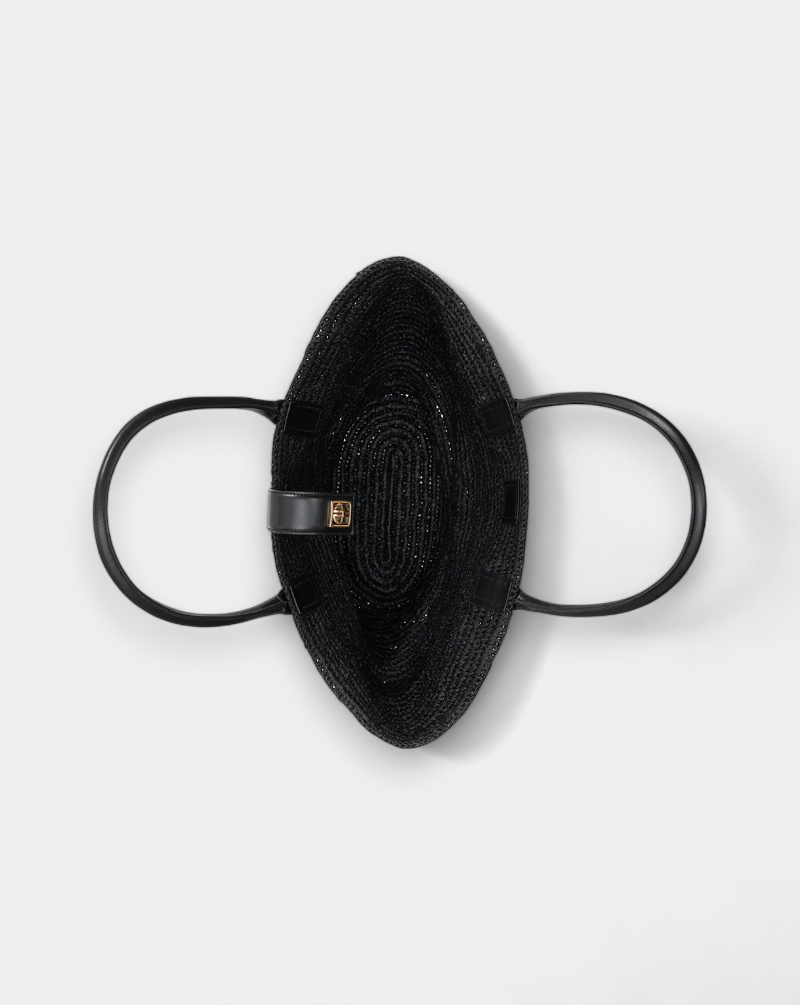 Bolso Anine Bing Lou Tote Monogram A1311223 BLACK ANINE BING