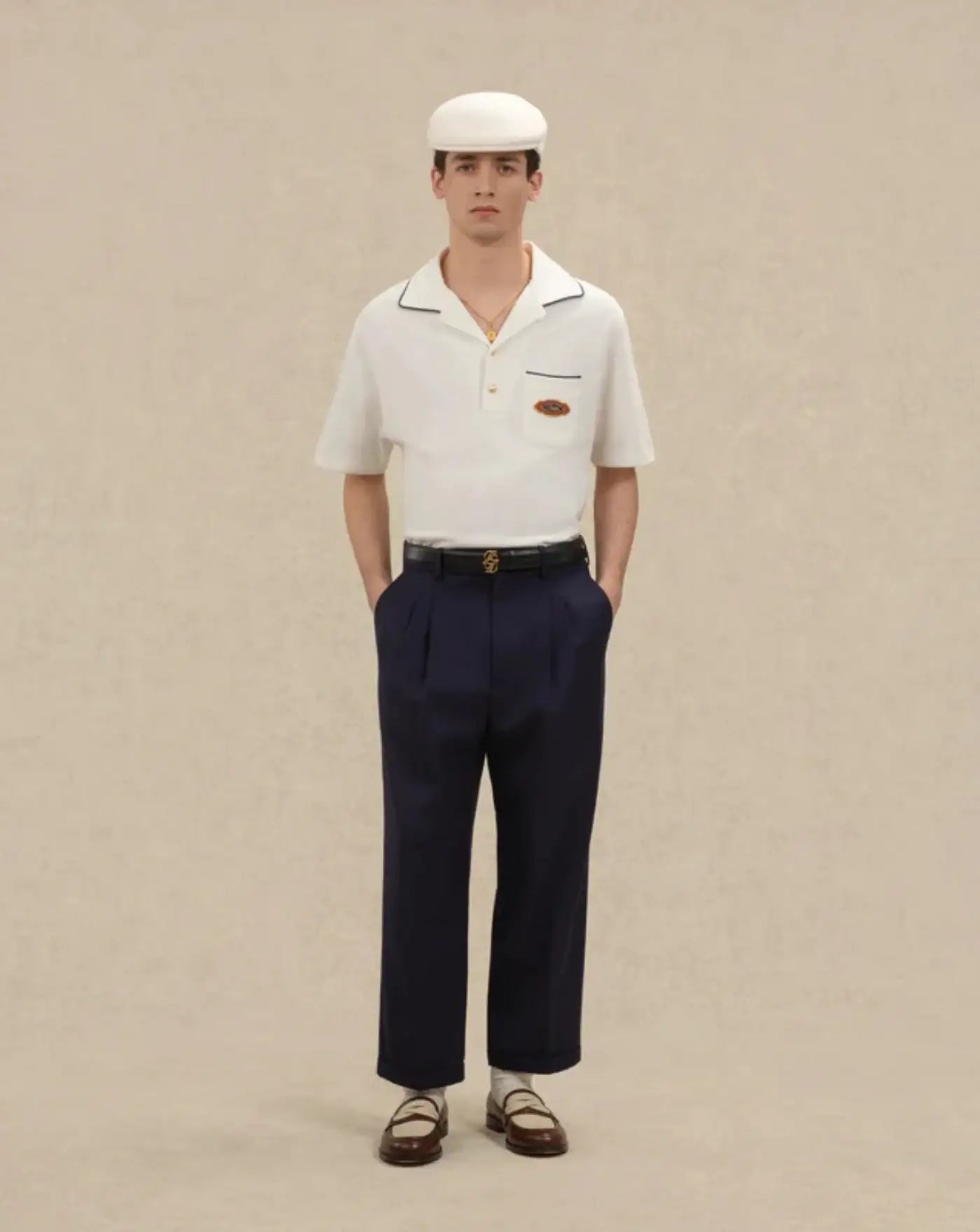Polo Drole de Monsieur Drole Patch PL165CO264 OW DROLE DE MONSIEUR