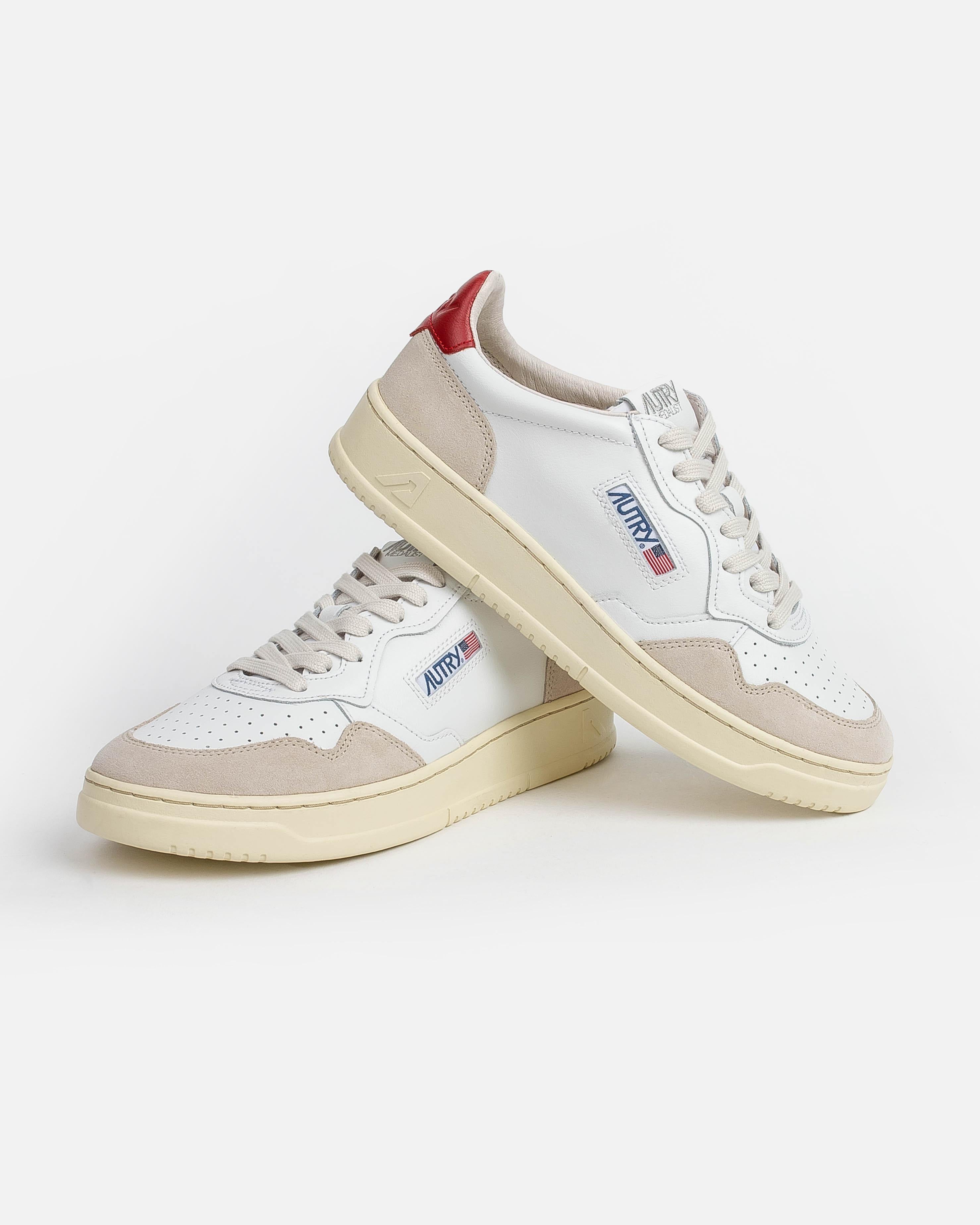Zapatillas Autry AULM LS43 AULM LS43 WHT/RED AUTRY