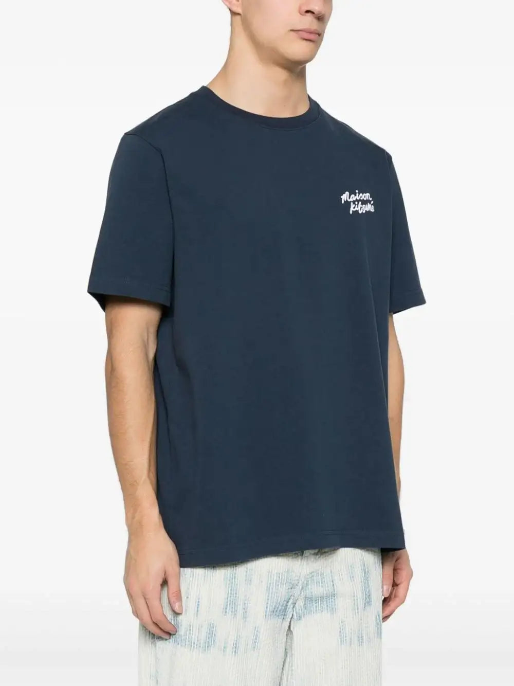 Camiseta Maison Kitsune Handwriting OM00123KJ0119 P476 MAISON KITSUNE