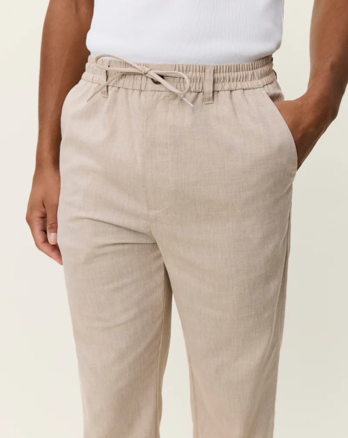 Pantalon Les Deux Como Tapered Slub Pants 1001340 815 LES DEUX