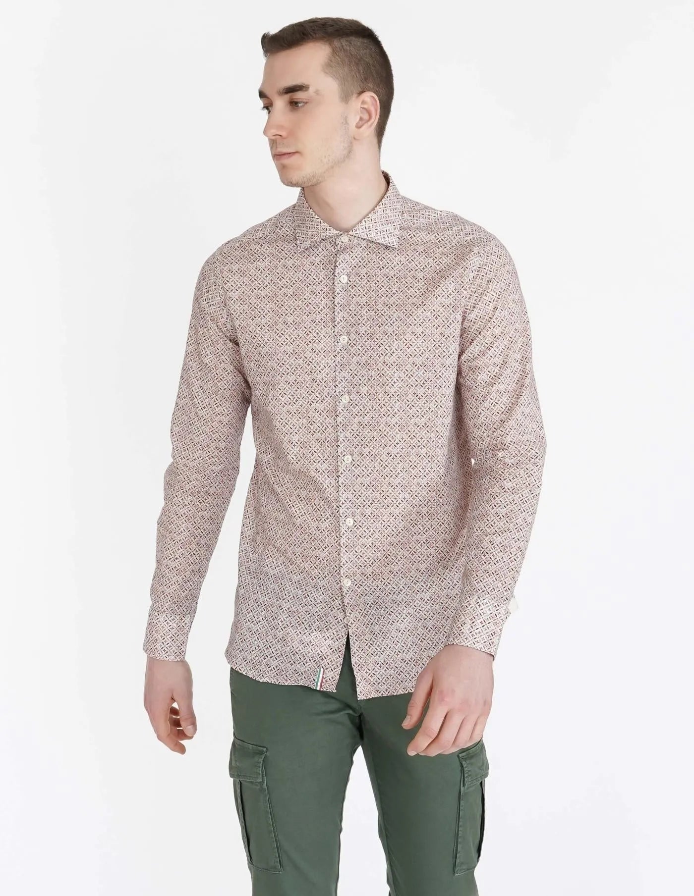 Camisa Tintoria Mattei Estampado 1T5JNJWFK1 25 TINTORIA MATTEI