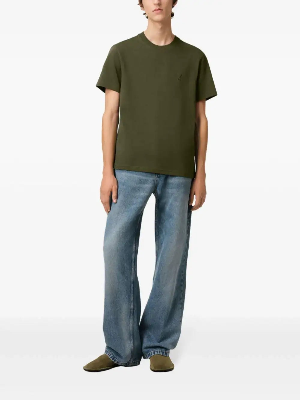 Camiseta Ami Paris Ami de Coeur Heavy Organic Cotton UTS027 726376 AMI PARIS