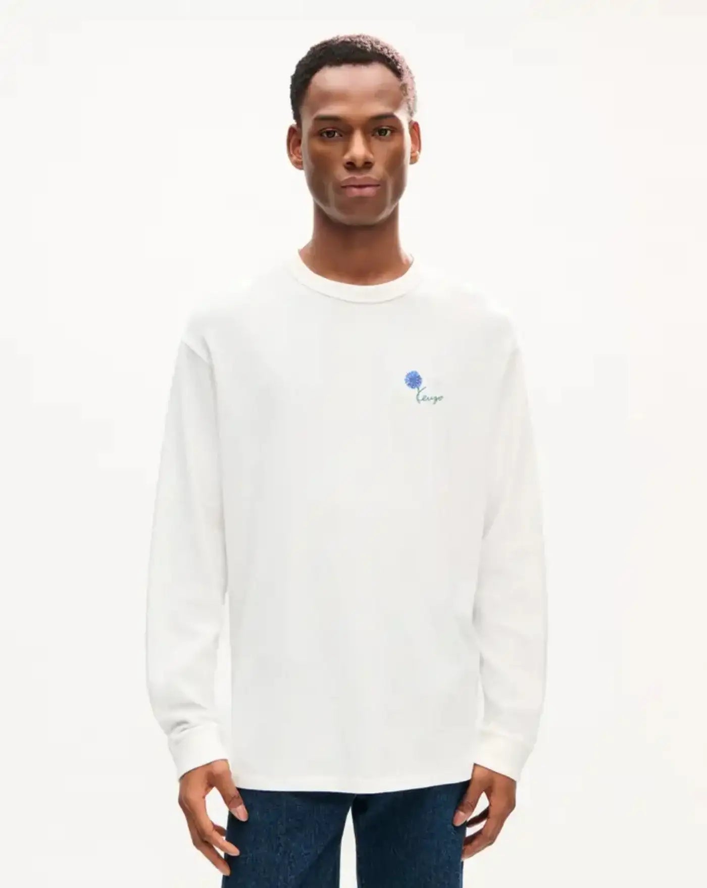 Camiseta Kenzo Tulip FG65TL3634SK 02 OFF WHITE KENZO