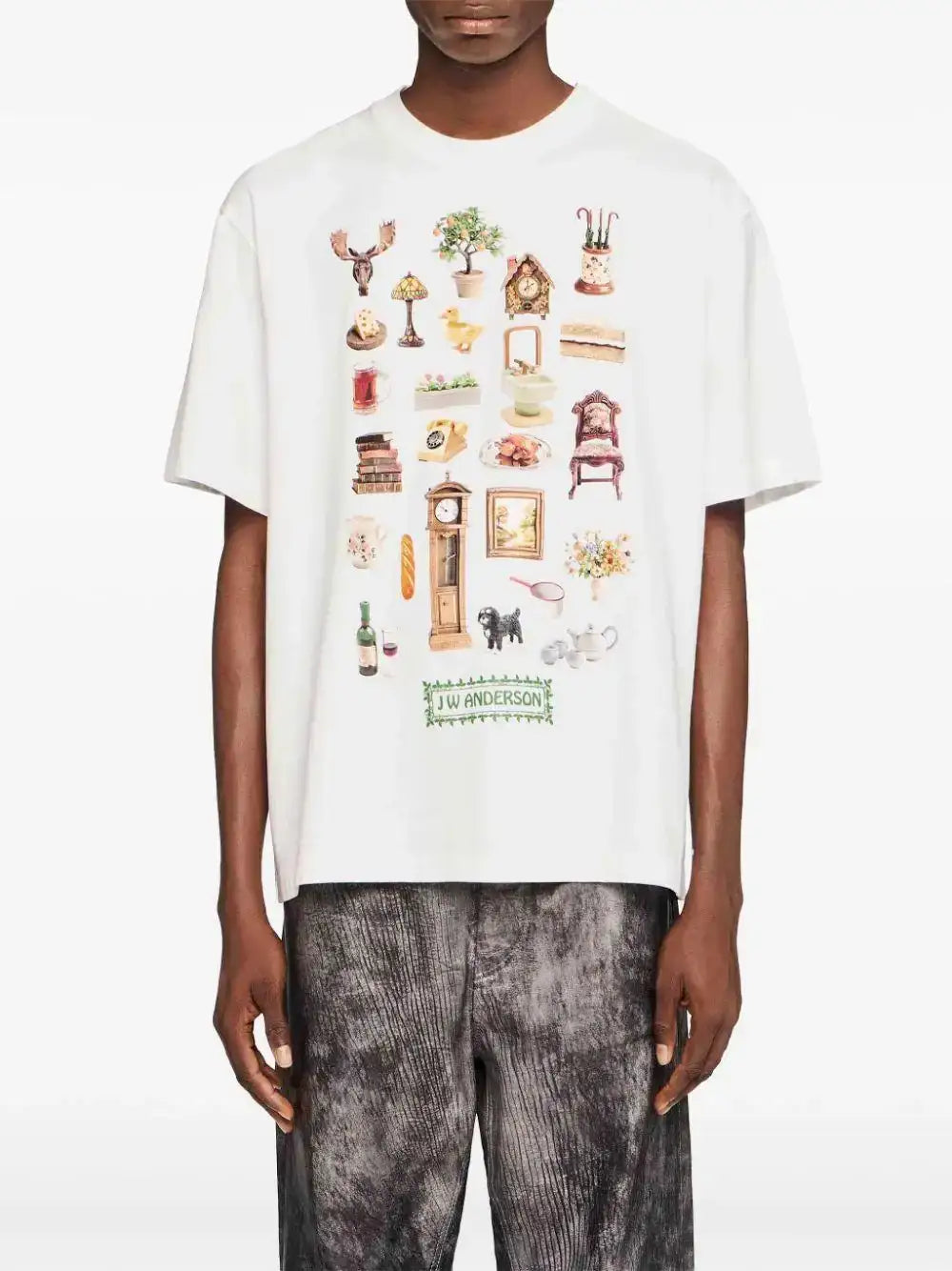 Camiseta Jw Anderson Diorama JT0273 PG1551001 JW ANDERSON