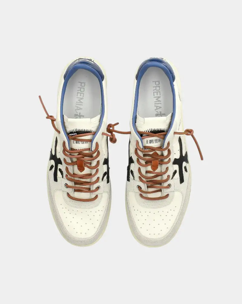 Zapatillas Premiata Basket Clay 7617 BSKTCLAY 7617 WHITE/BLUE