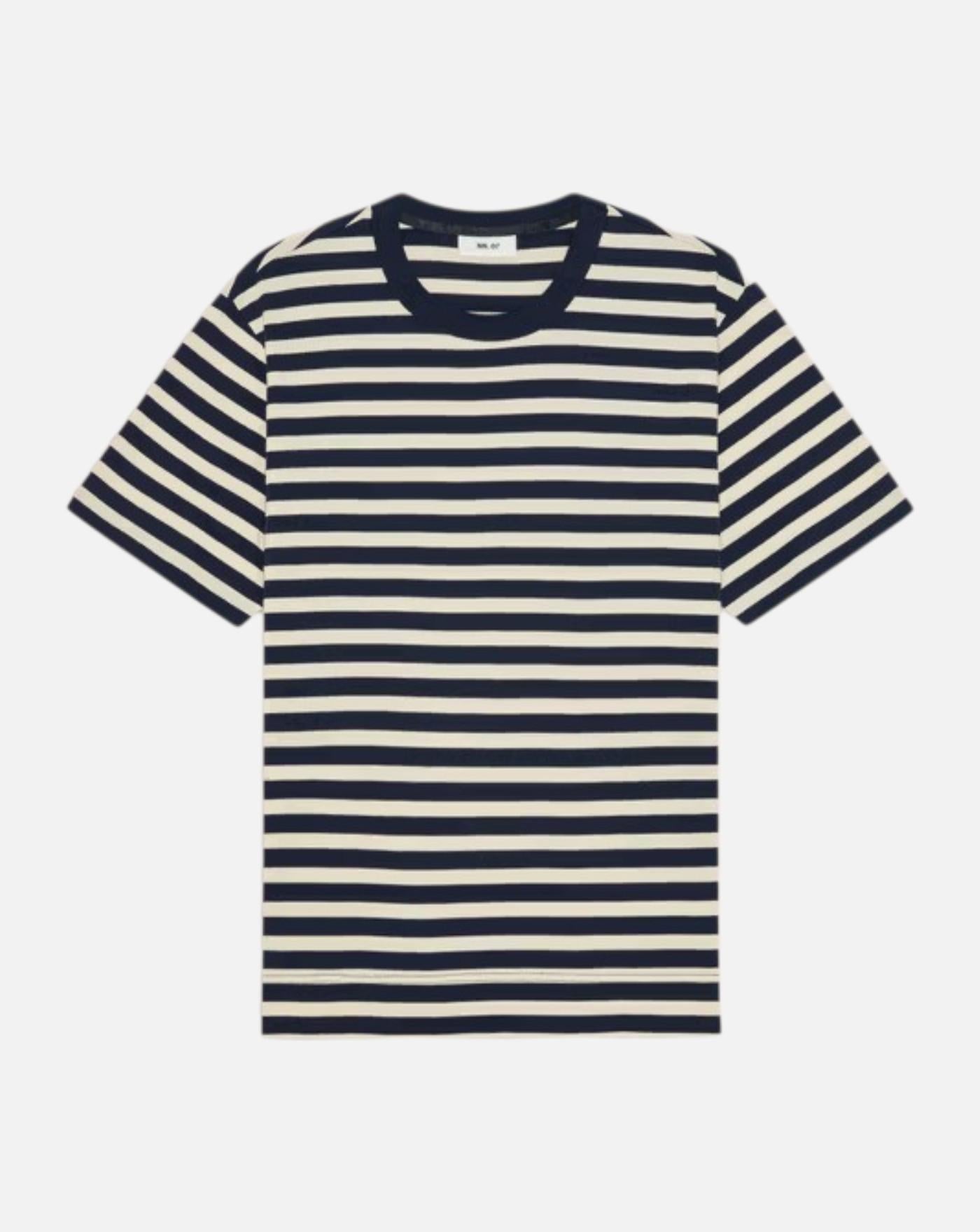 Camiseta NN.07 Adan 2610000096 724 NAVY STRIPE NN. 07