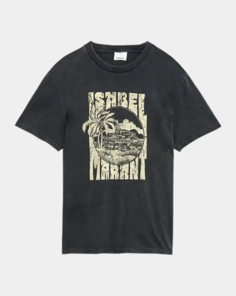 Camiseta Isabel Marant Honore TS0052HB C3N09H 02FK ISABEL MARANT