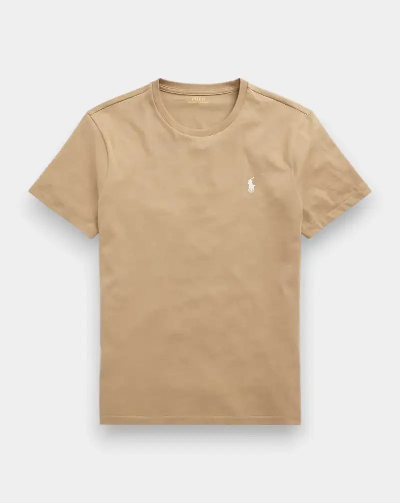 Camiseta Polo Ralph Lauren Basic 710671438329 CAFE TAN/C8176 POLO RALPH LAUREN