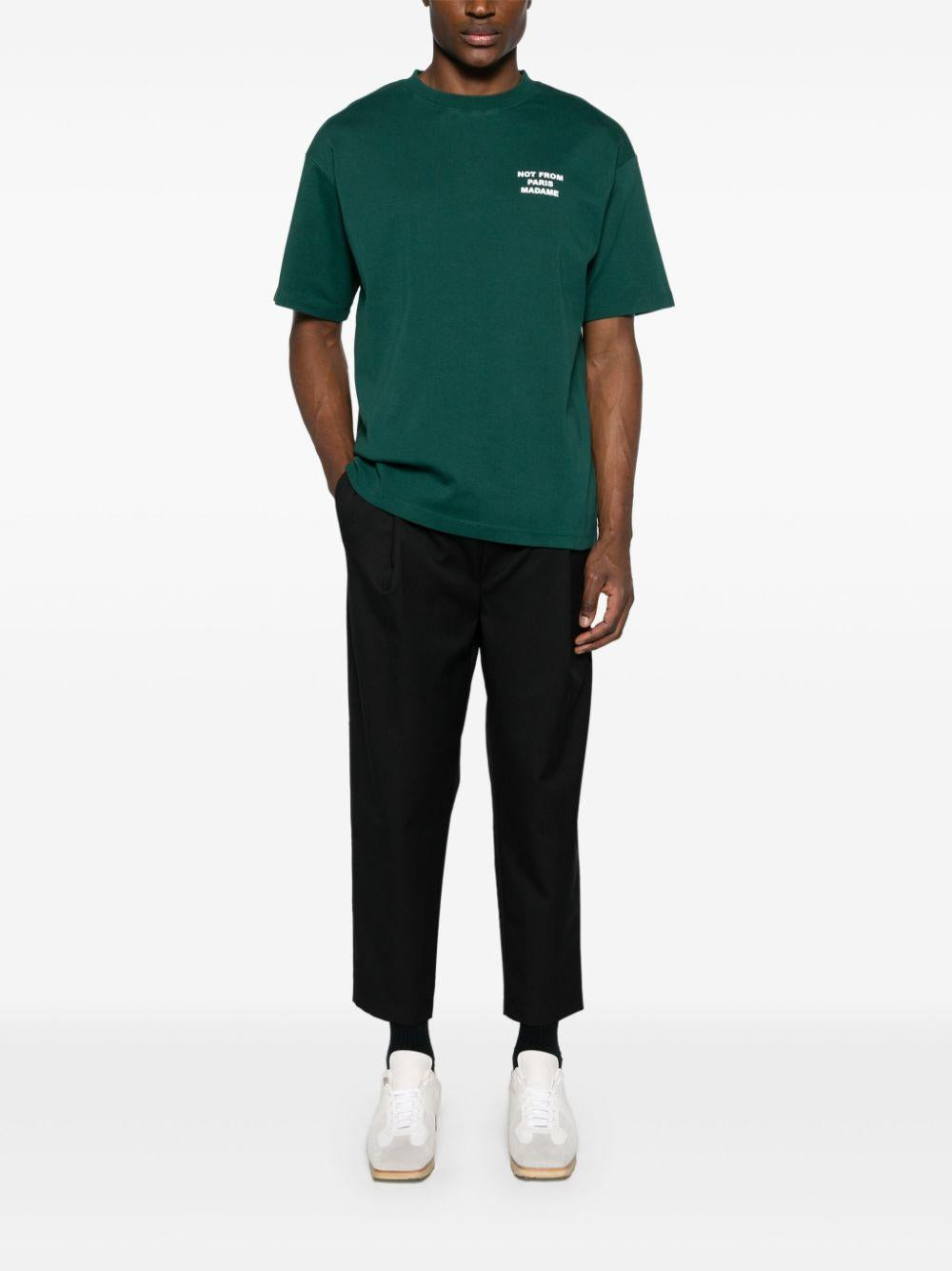 Pantalon Drole de Monsieur Le Cropped BP167 PL127 BL BLACK DROLE DE MONSIEUR