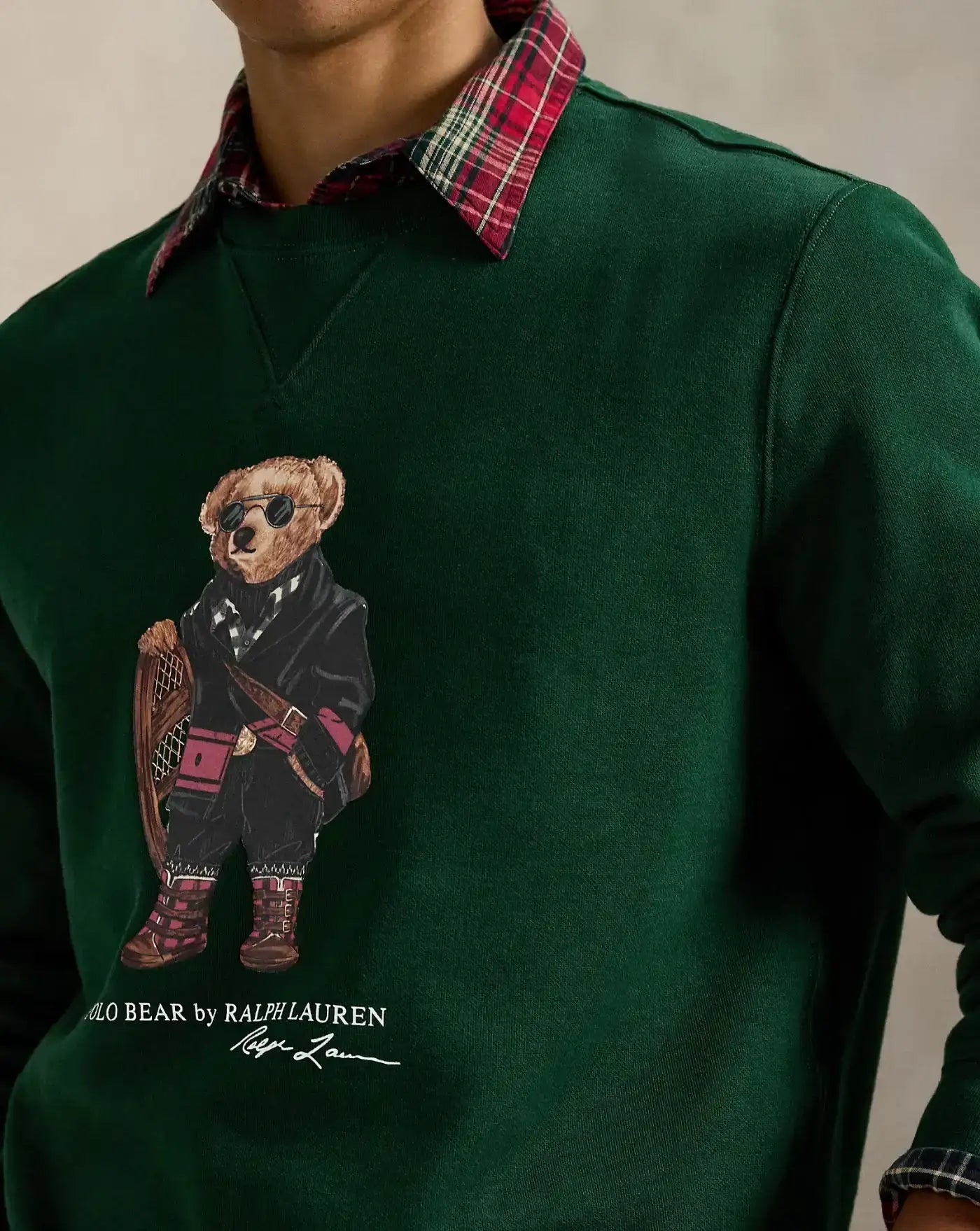 Sudadera Polo Ralph Lauren Bear 710981794001 MOSS AGATE POLO RALPH LAUREN