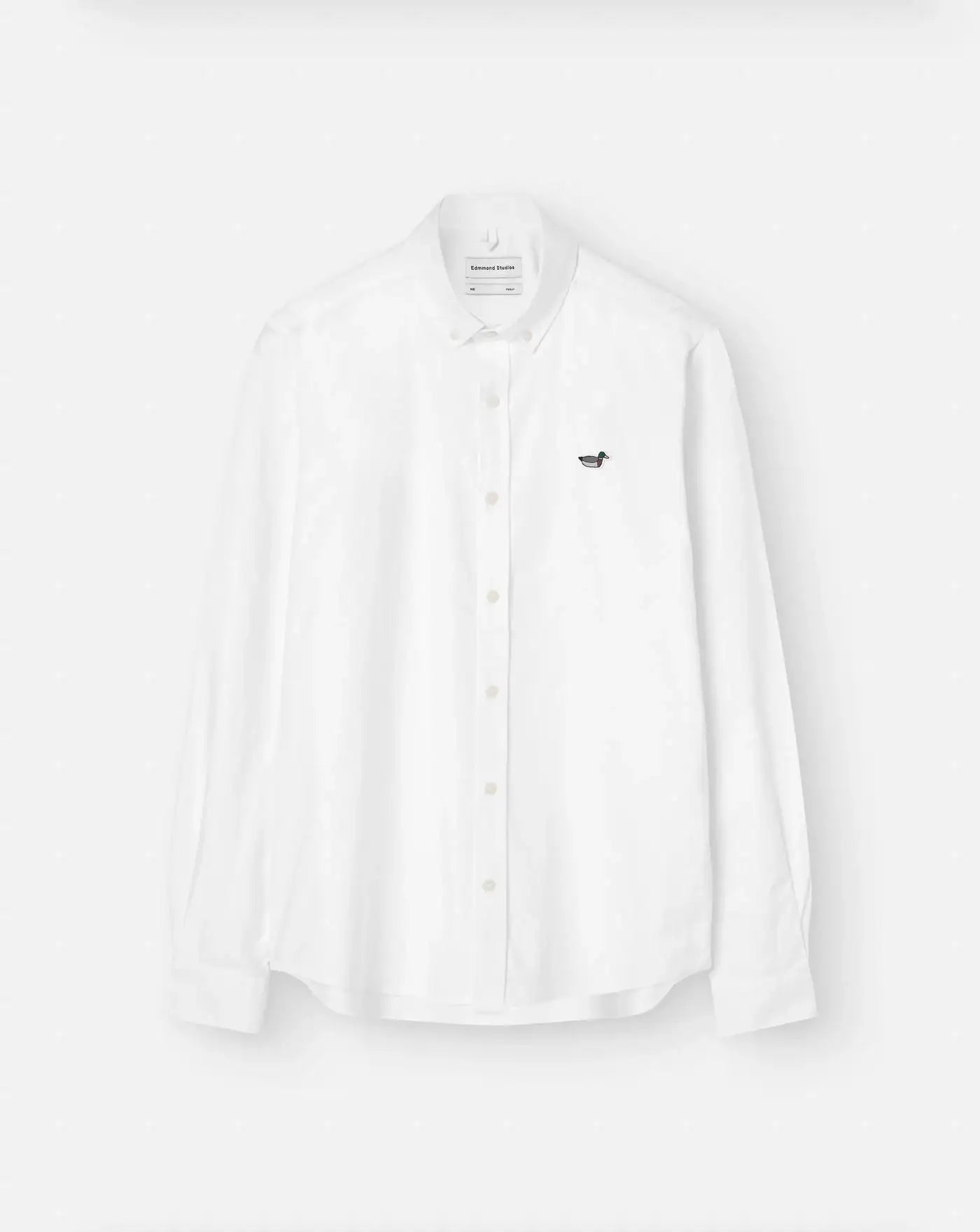 Camisa Edmmond Bd Shirt Duck Edition 1251001000 PLAIN WHITE EDMMOND
