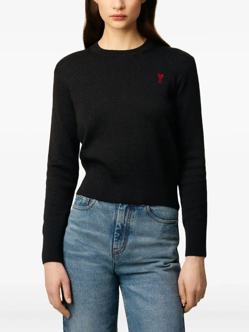 Jersey Ami Paris Ami de Coeur FKS826001 009 AMI PARIS