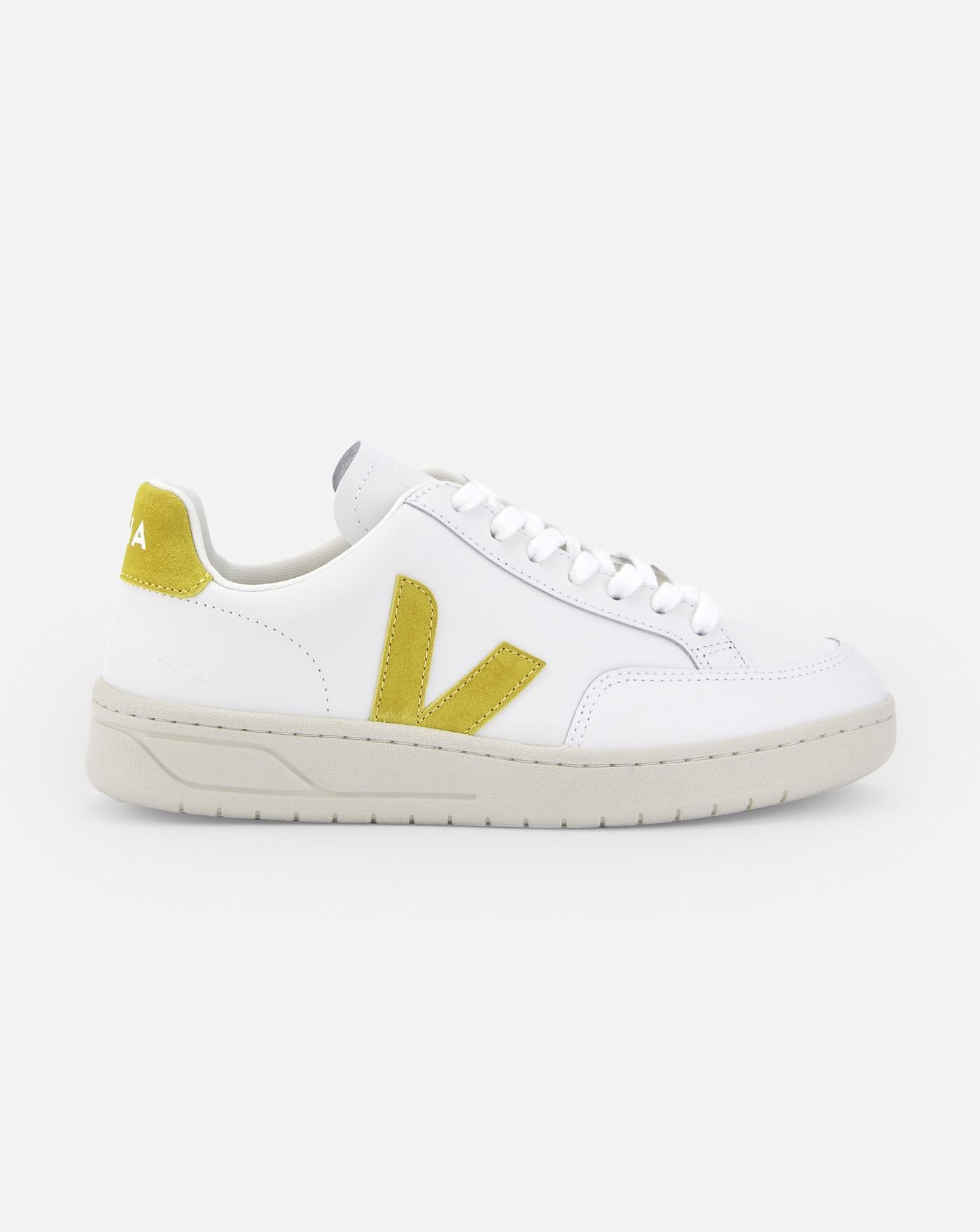 Zapatillas Veja V-12 Leather Extra White Liquor XD0203677A EXTRA WHITE LIQUOR VEJA