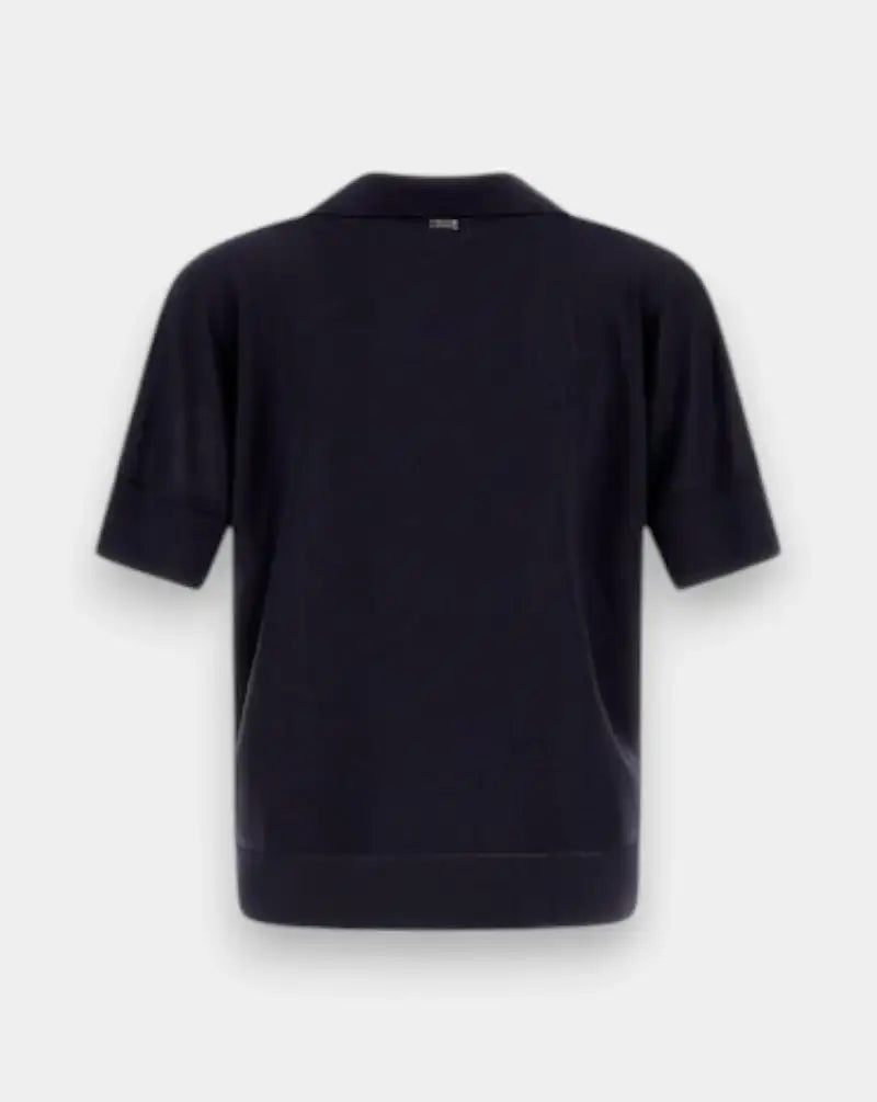 Polo Herno Glam Knit Effect JPL00113D 520569200 HERNO