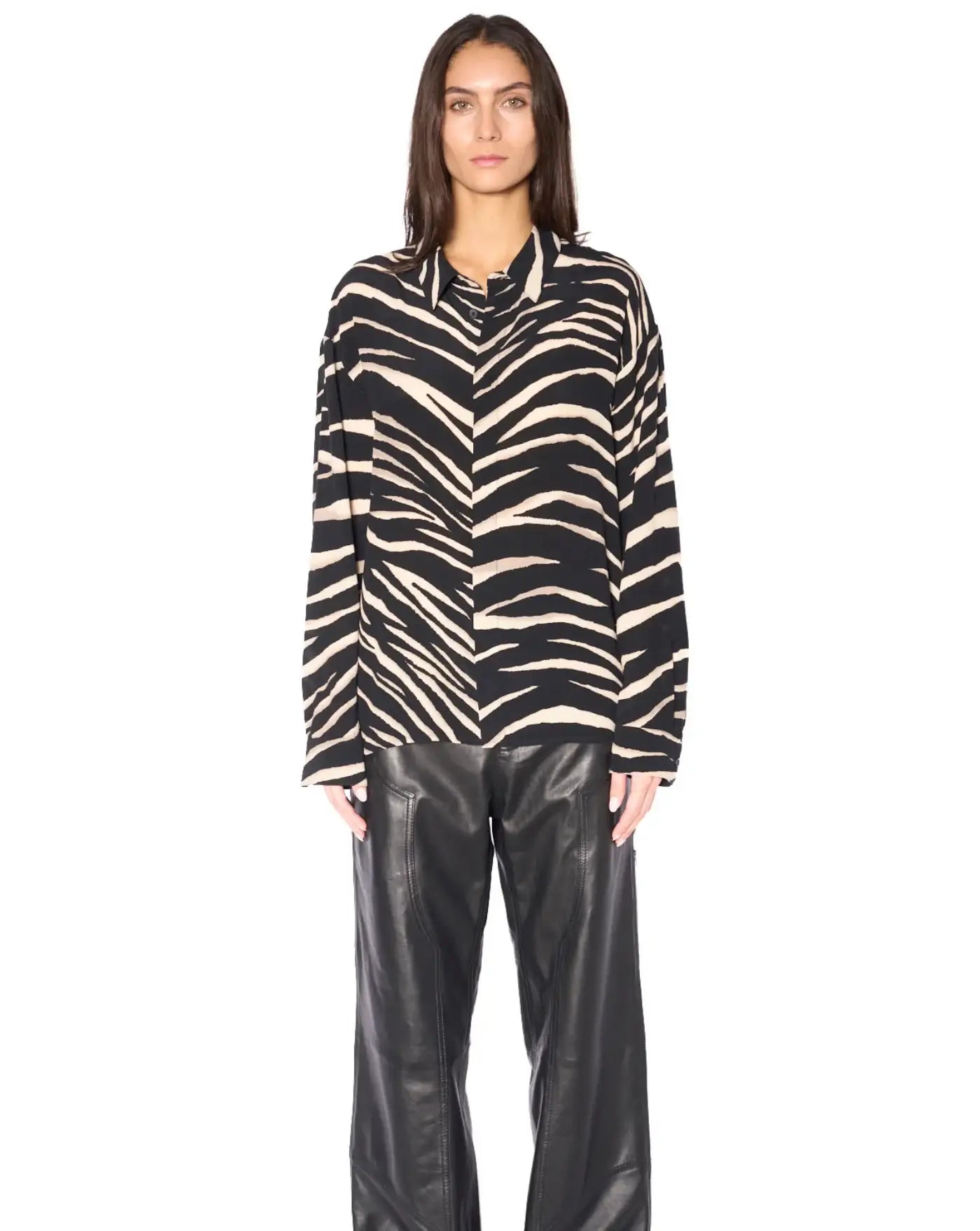 Camisa Zadig & Voltaire Tyrica Soft Tiger WWSH02324 011 ZADIG & VOLTAIRE