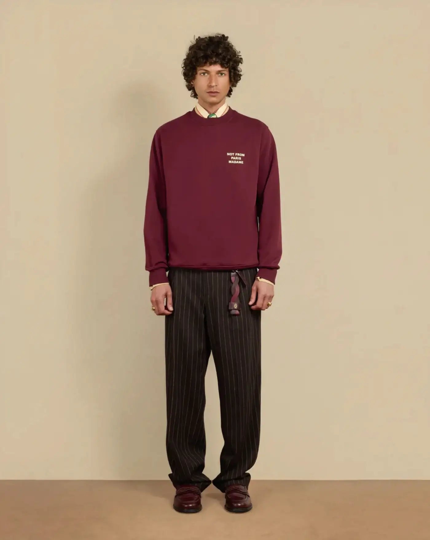 Sudadera Drole de Monsieur Le Sweatshirt Slogan SW149 CO127 WN DROLE DE MONSIEUR