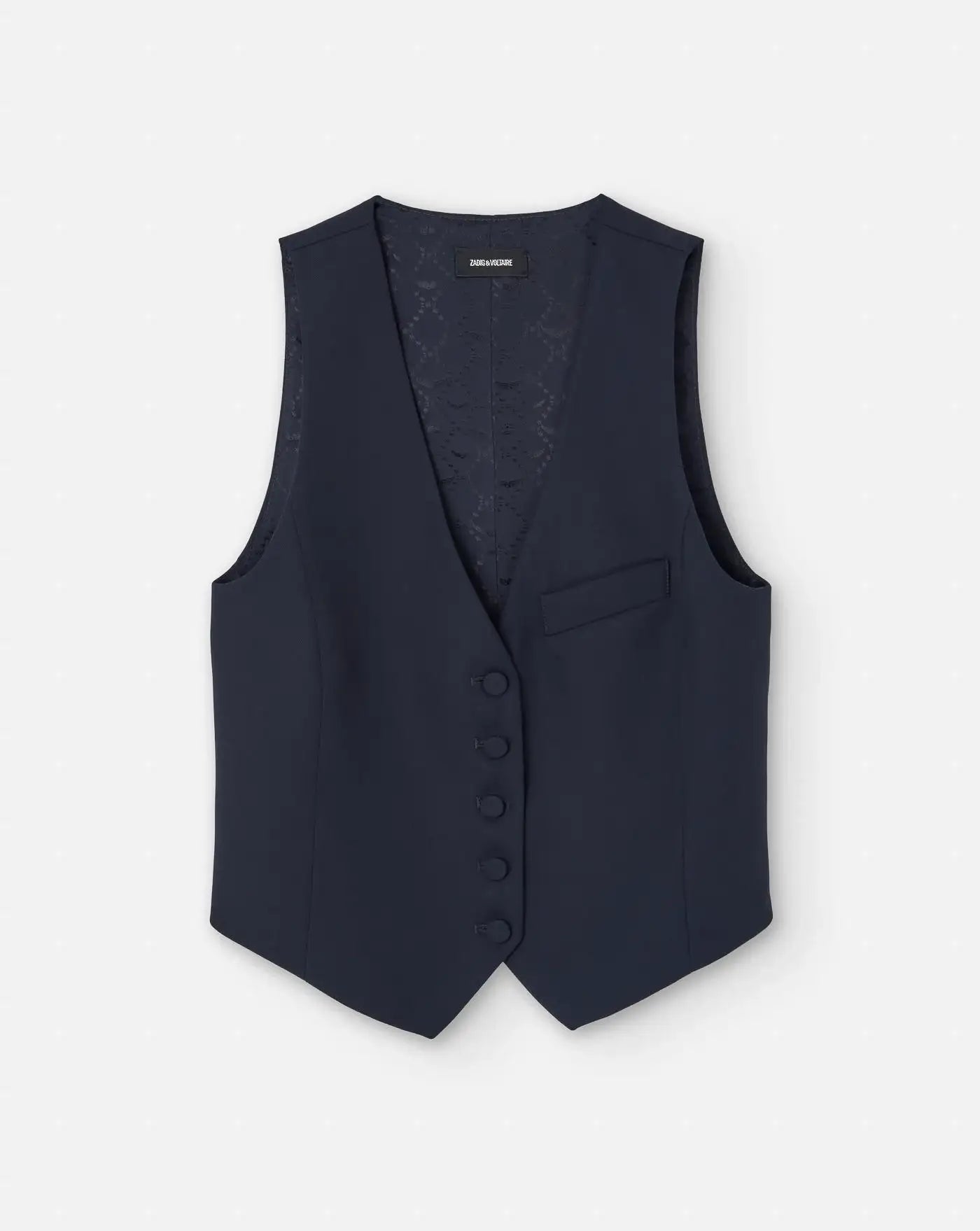 Chaleco Zadig & Voltaire Emaux Grain de Poudre WWBL01913 ENCRE ZADIG & VOLTAIRE