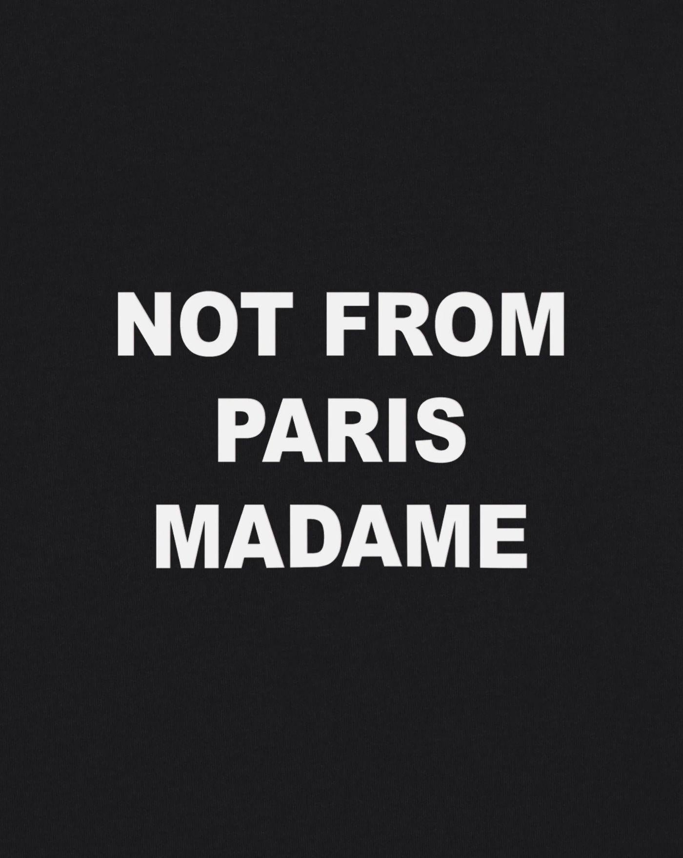 Camiseta Drole de Monsieur Le T-shirt Slogan PERM TS203 CO002 BL DROLE DE MONSIEUR