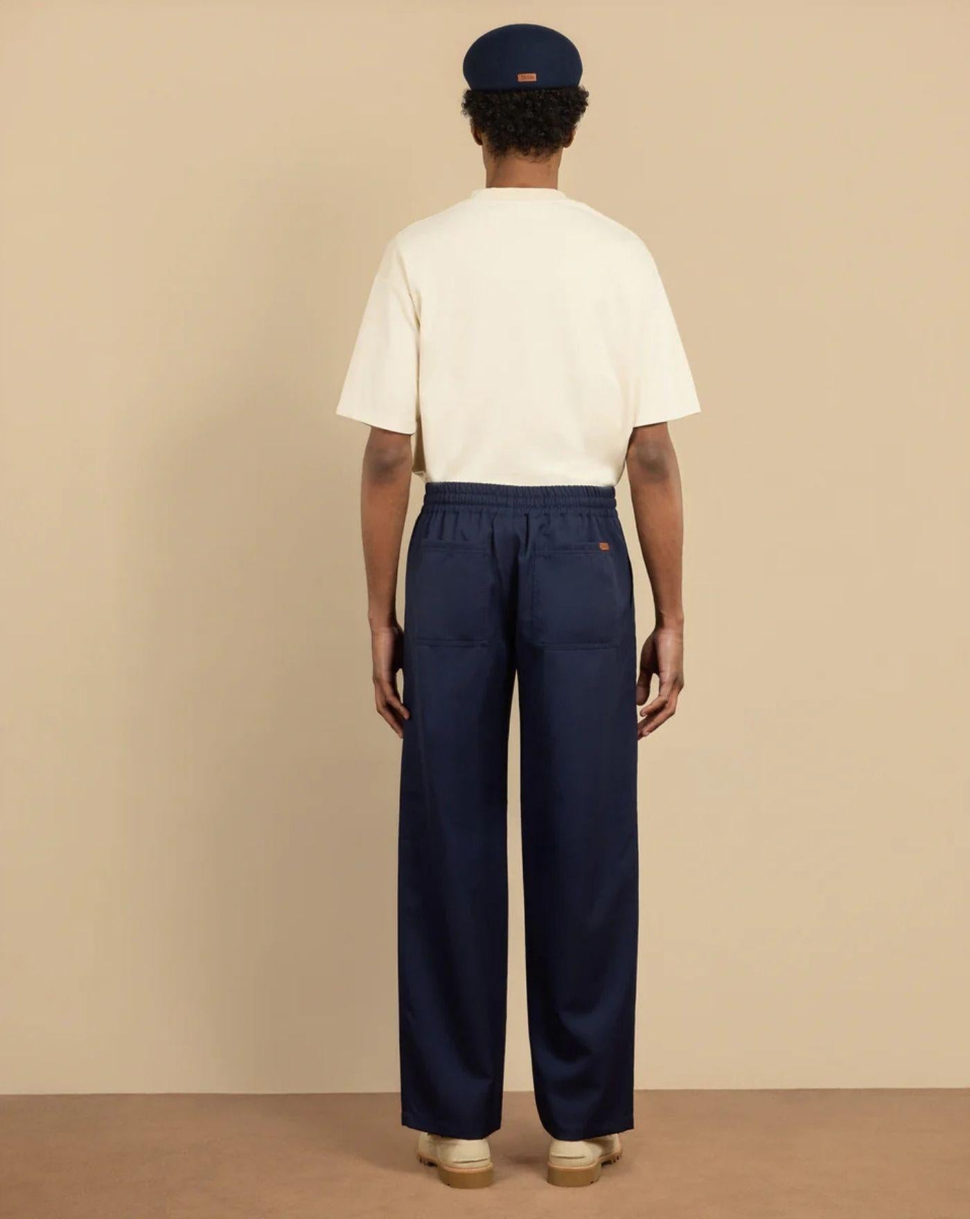 Pantalon Drole de Monsieur Le Pantalon Elastique Laine BP197 PL127 NY DROLE DE MONSIEUR