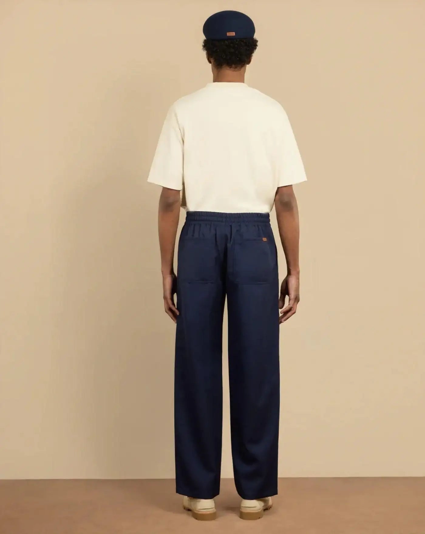 Pantalon Drole de Monsieur Le Pantalon Elastique Laine BP197 PL127 NY DROLE DE MONSIEUR