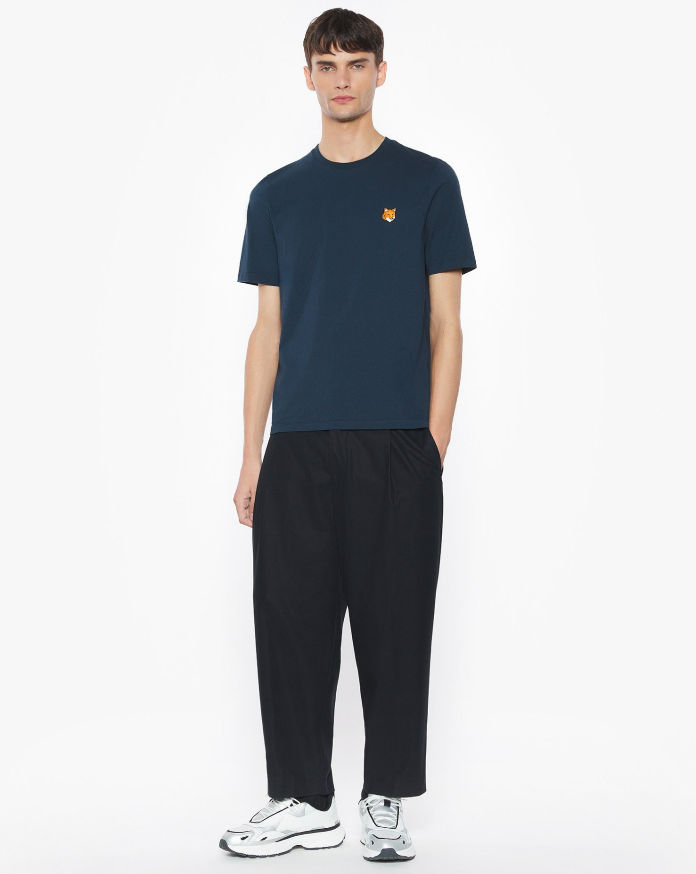 Camiseta Maison Kitsune Fox Head PM00107KJ7026 0413 MAISON KITSUNE