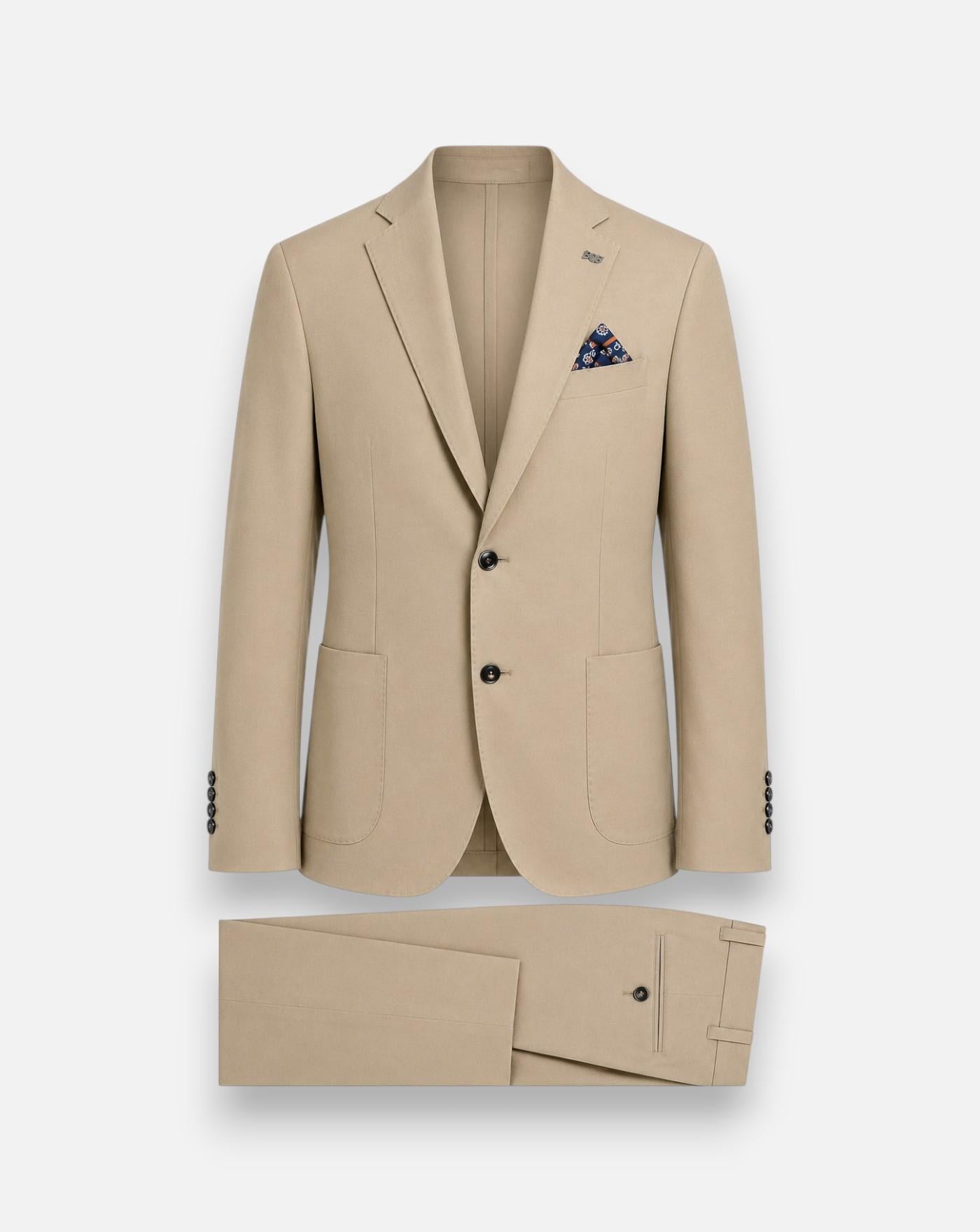 Traje Bob Jersey SUIT409 BEIGE BOB