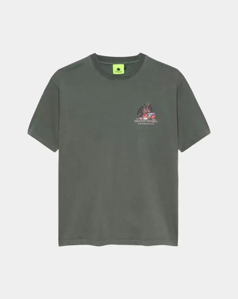 Camiseta New Amsterdam Buffet Tee 2502076003 GREEN NEW AMSTERDAM