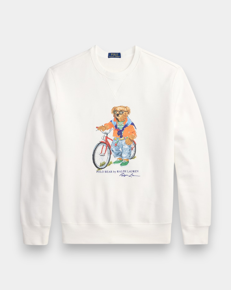 Sudadera Polo Ralph Lauren Bear 710B14616001 WHITE- SUMMER BEAR POLO RALPH LAUREN
