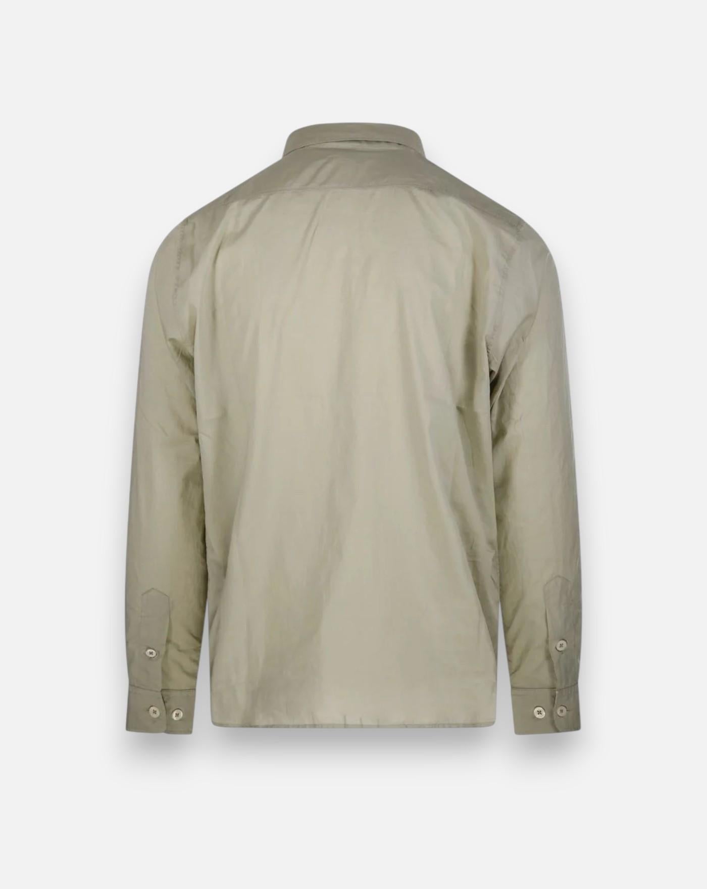 Camisa C.P. Company Long Sleeve 20CMSH225A110349G 610 MOSS GRAY C.P. COMPANY
