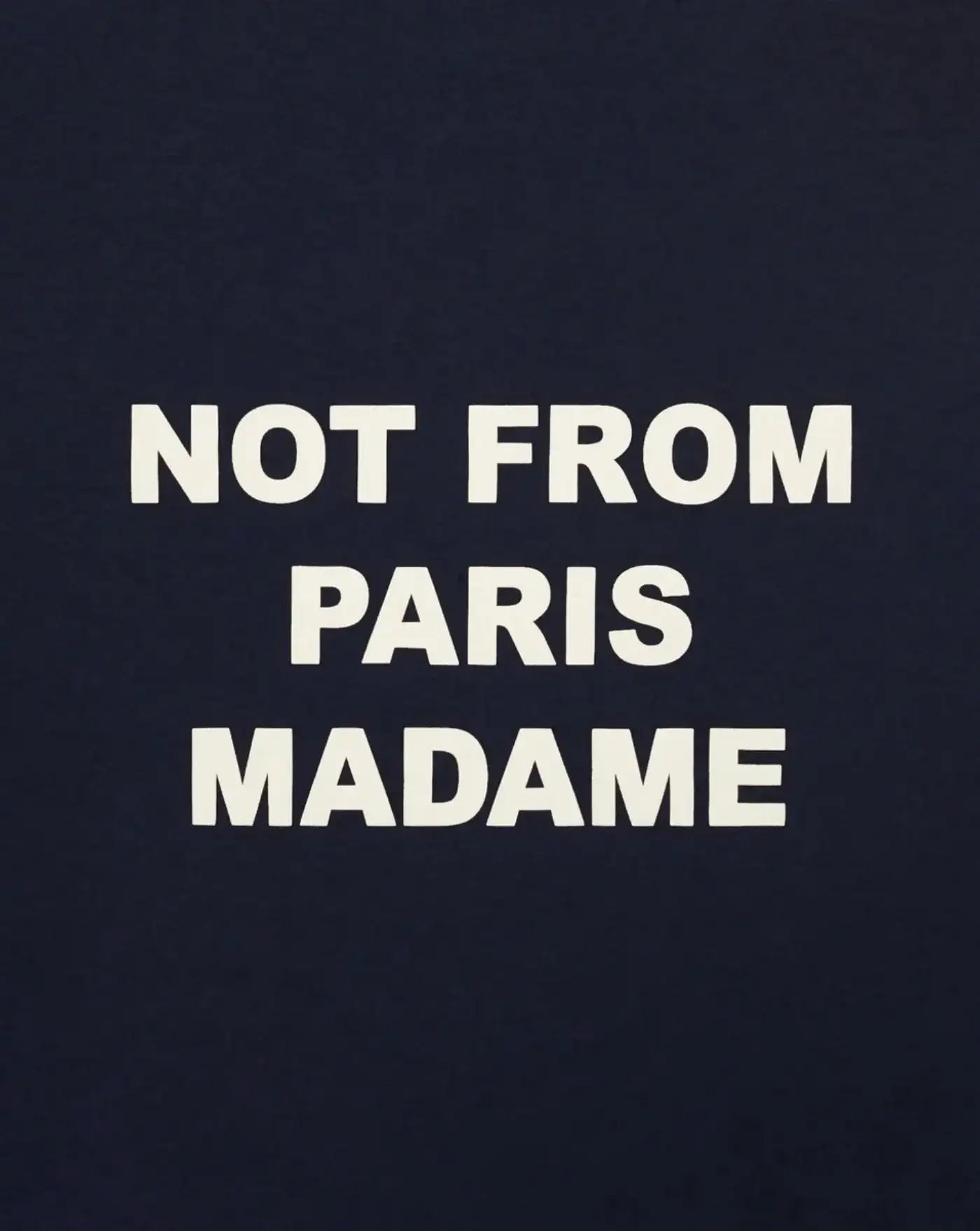 Camiseta Drole de Monsieur Le Manches Longues Slogan TS286 CO002 NY DROLE DE MONSIEUR
