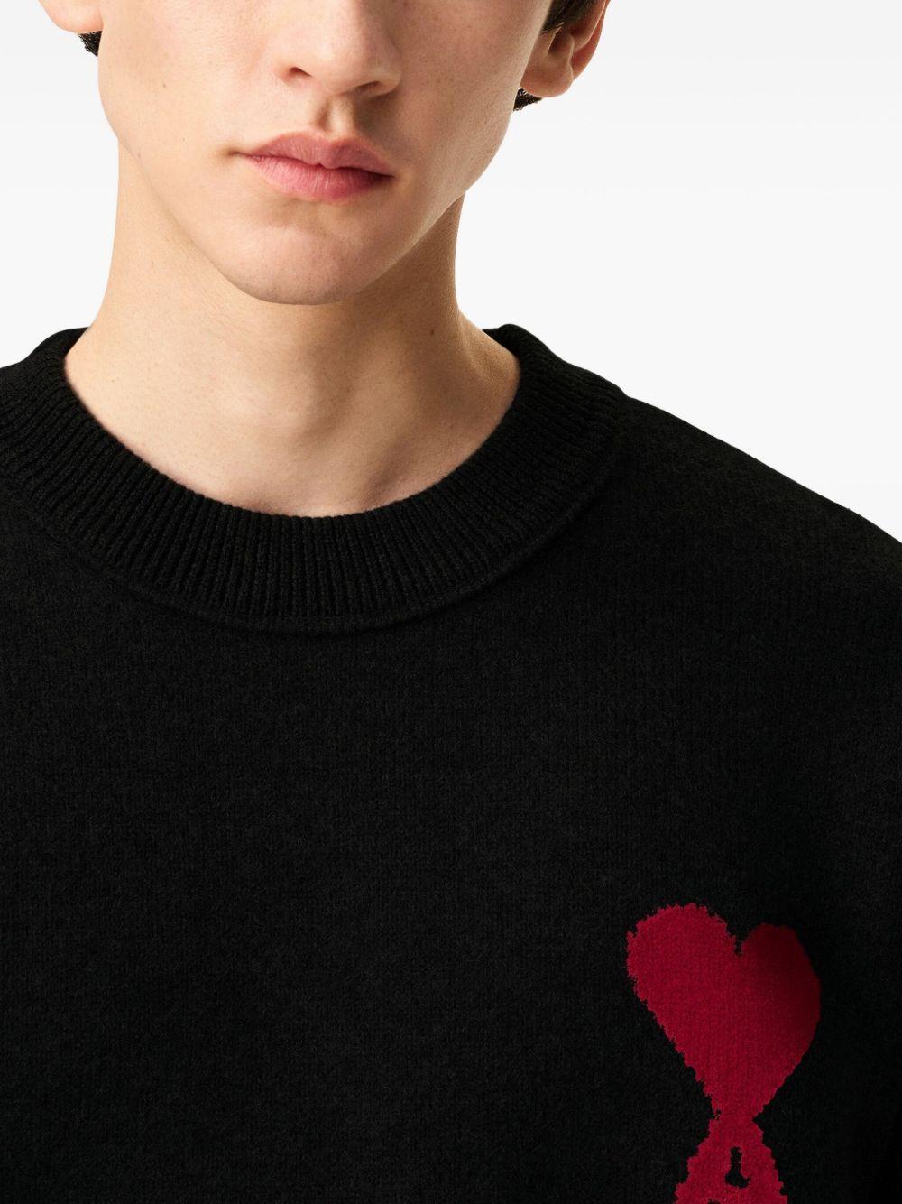 Jersey Ami Paris Ami de Coeur UKS838018 009 AMI PARIS