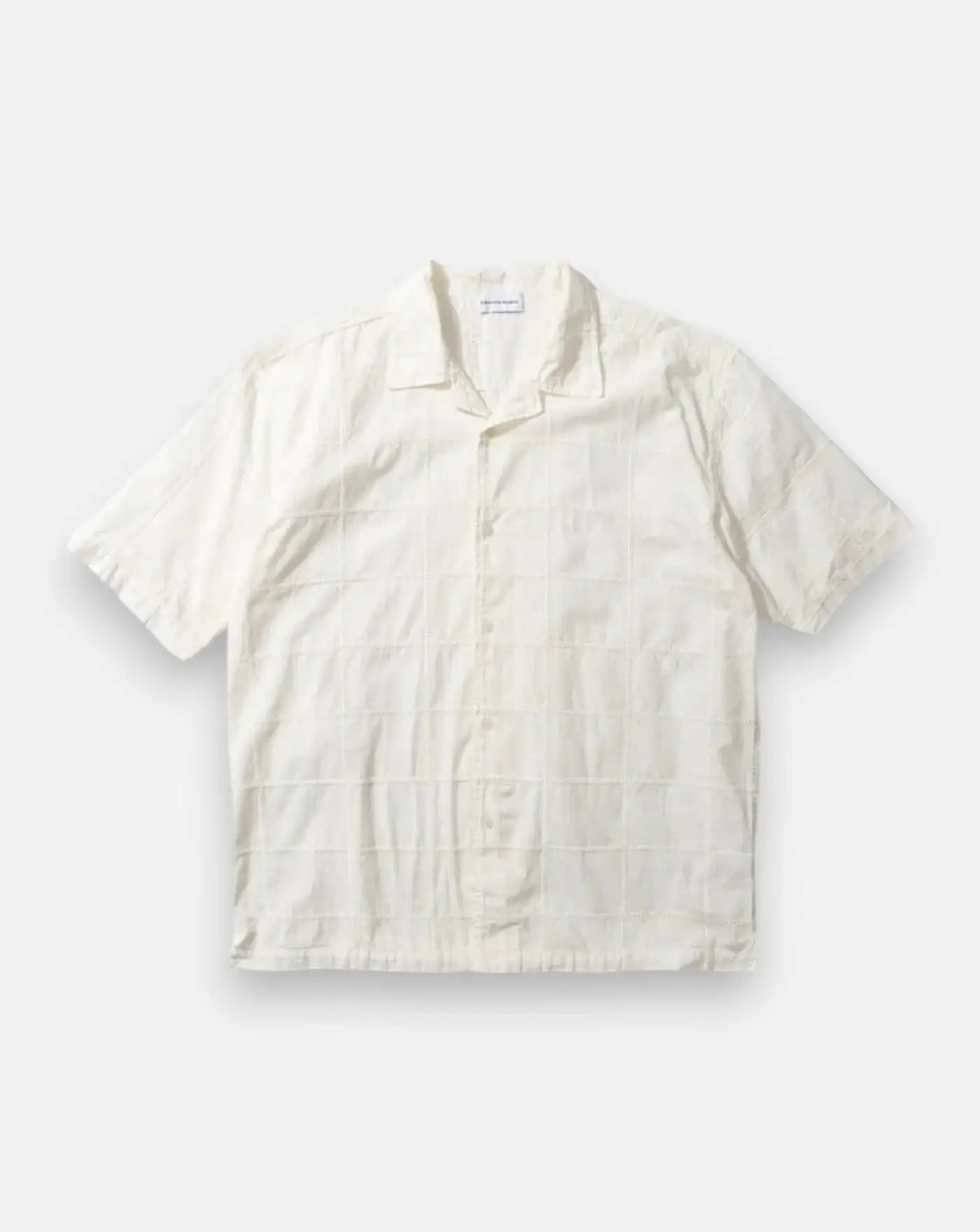 Camisa Edmmond Freedom Short Sleeve 1261021010 PLAIN OFF WHITE EDMMOND