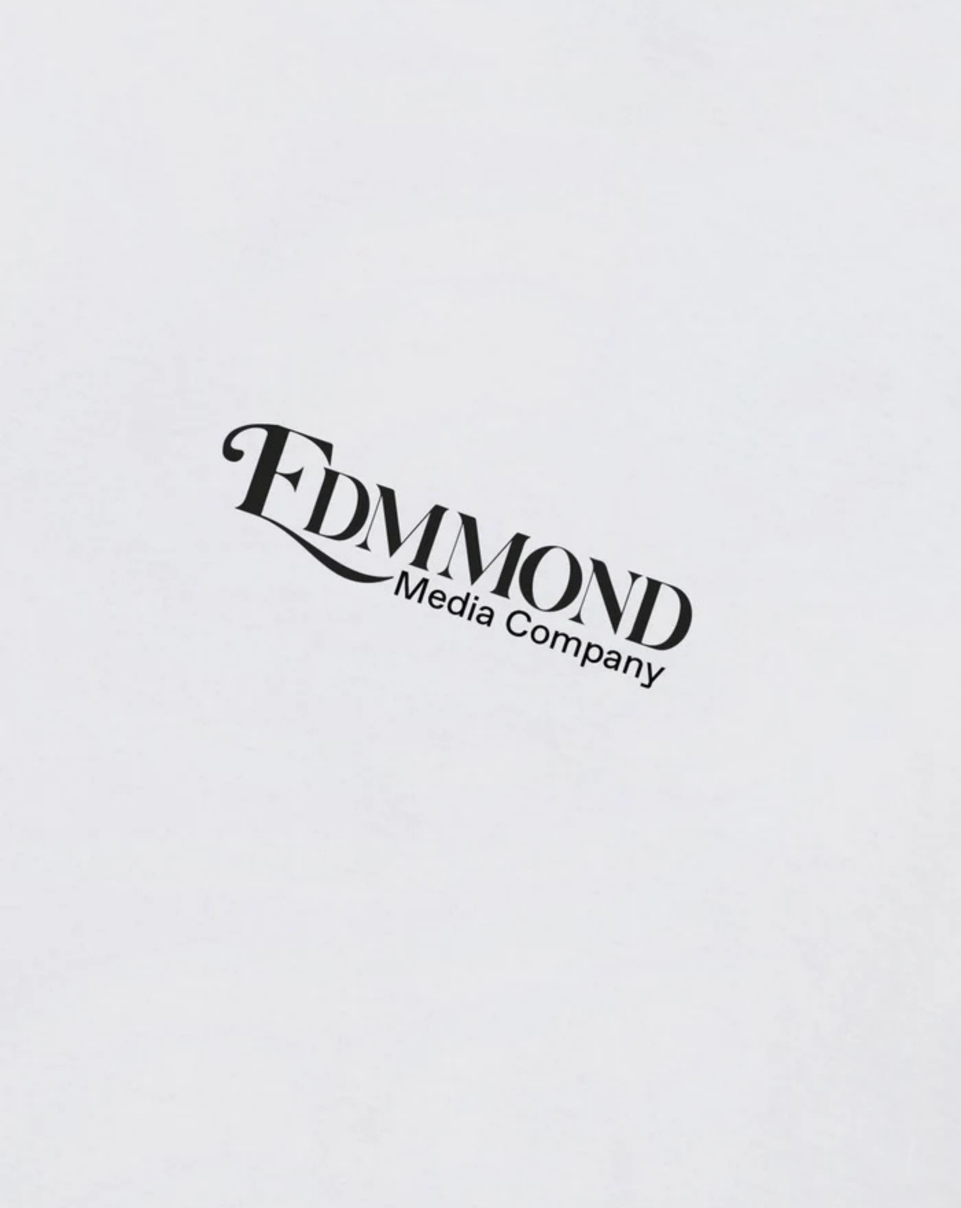 Camiseta Edmmond Media Company 1263030000 PLAIN WHITE EDMMOND
