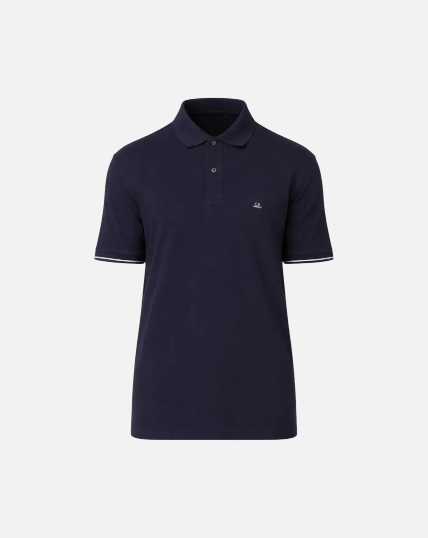Polo C.P. Company Tacting 20CMPL288A006263G 809 SILVER BLUE C.P. COMPANY