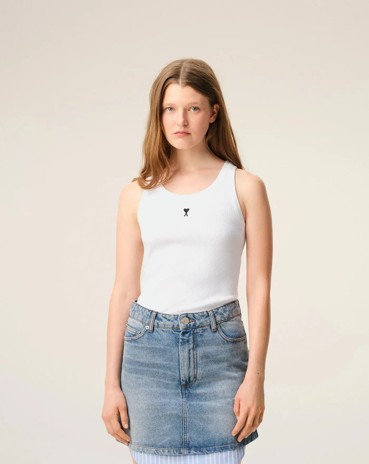 Top Ami Paris Ami de Coeur Tanktop FTP811JE0117 100 AMI PARIS