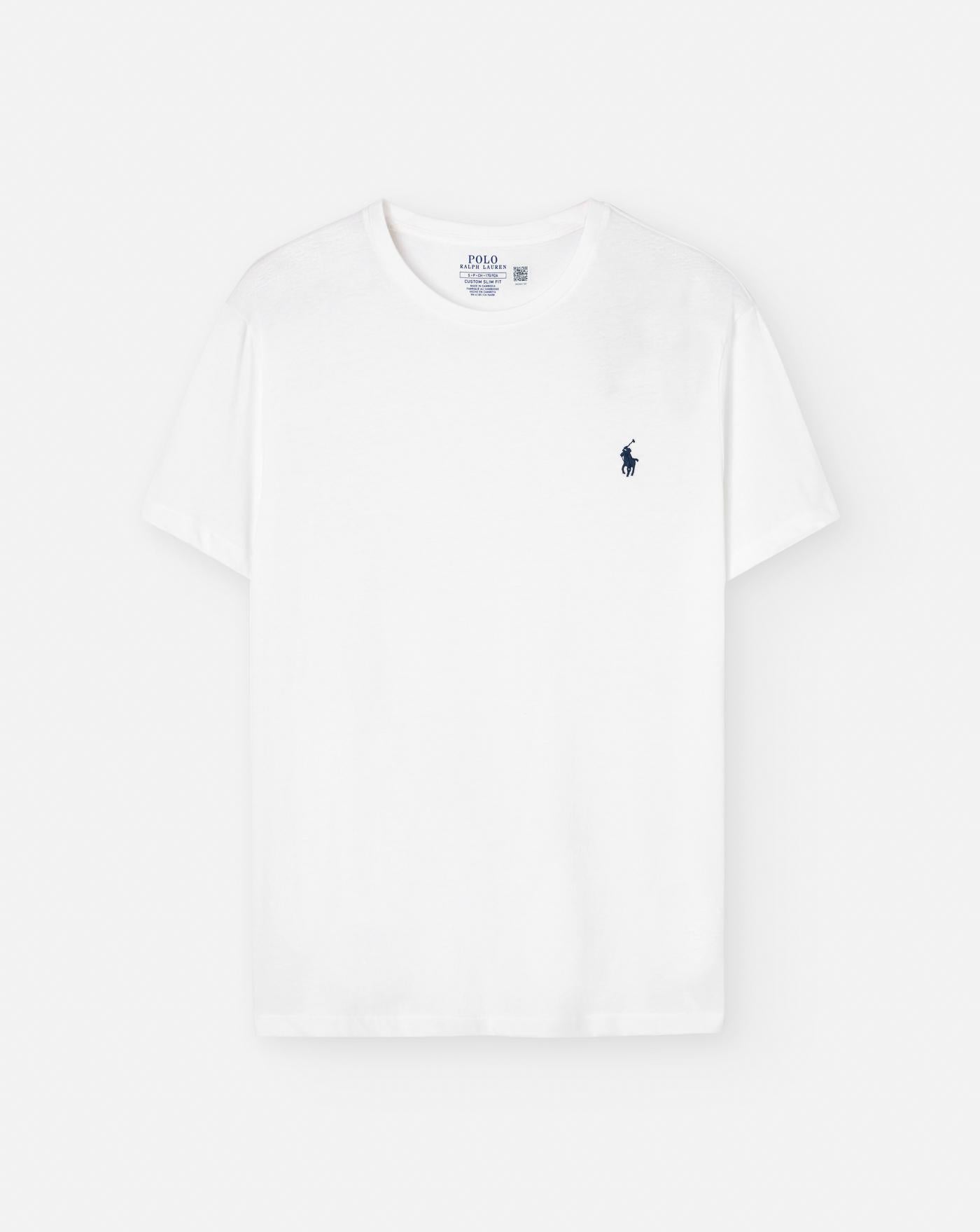 Camiseta Polo Ralph Lauren Basic 710680785003 WHITE POLO RALPH LAUREN
