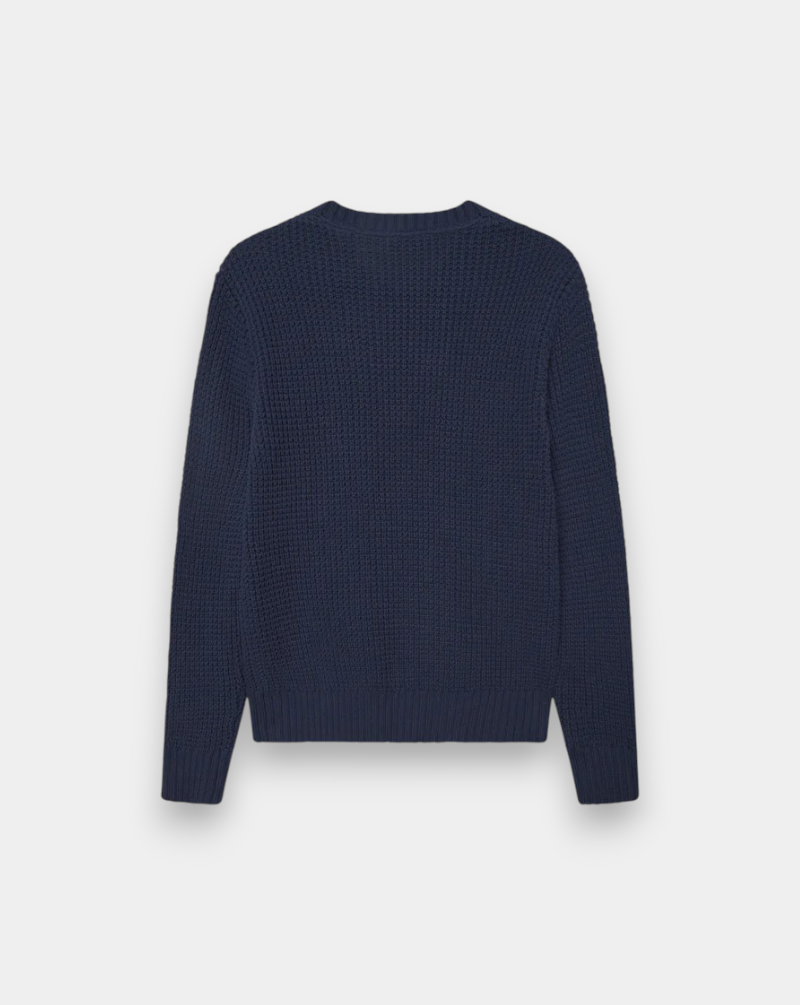 Jersey Les Deux Alvin Waffle Crewneck Knit 1000570 460 LES DEUX